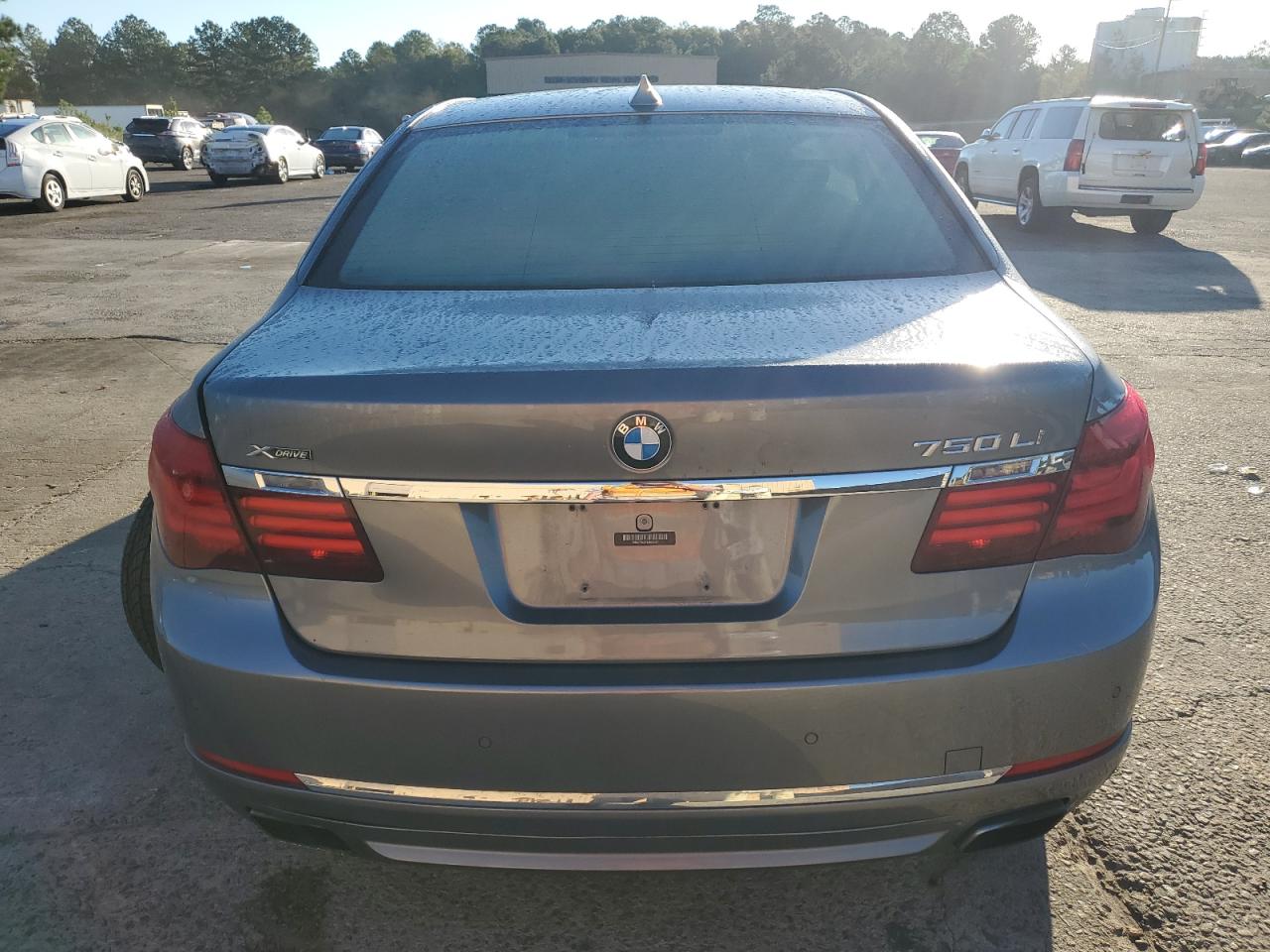 2014 Bmw 750 Lxi Charcoal vin: WBAYF8C57ED652697