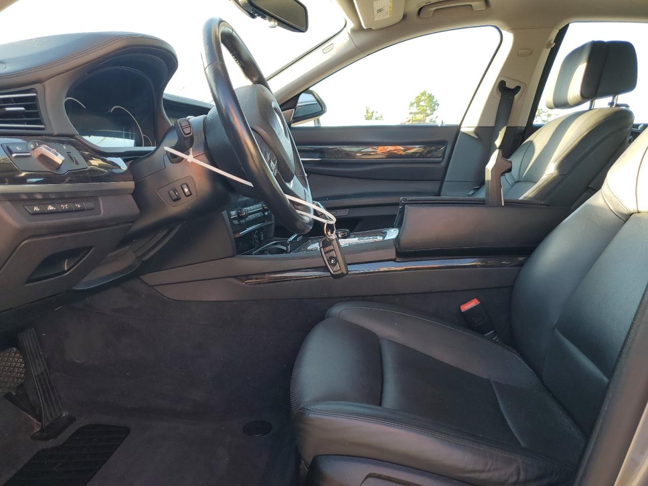 2014 Bmw 750 Lxi Charcoal vin: WBAYF8C57ED652697