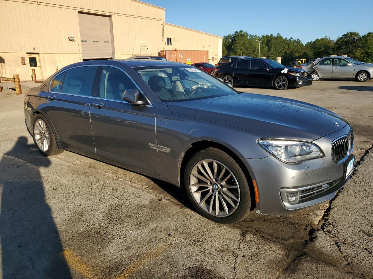2014 Bmw 750 Lxi Charcoal vin: WBAYF8C57ED652697