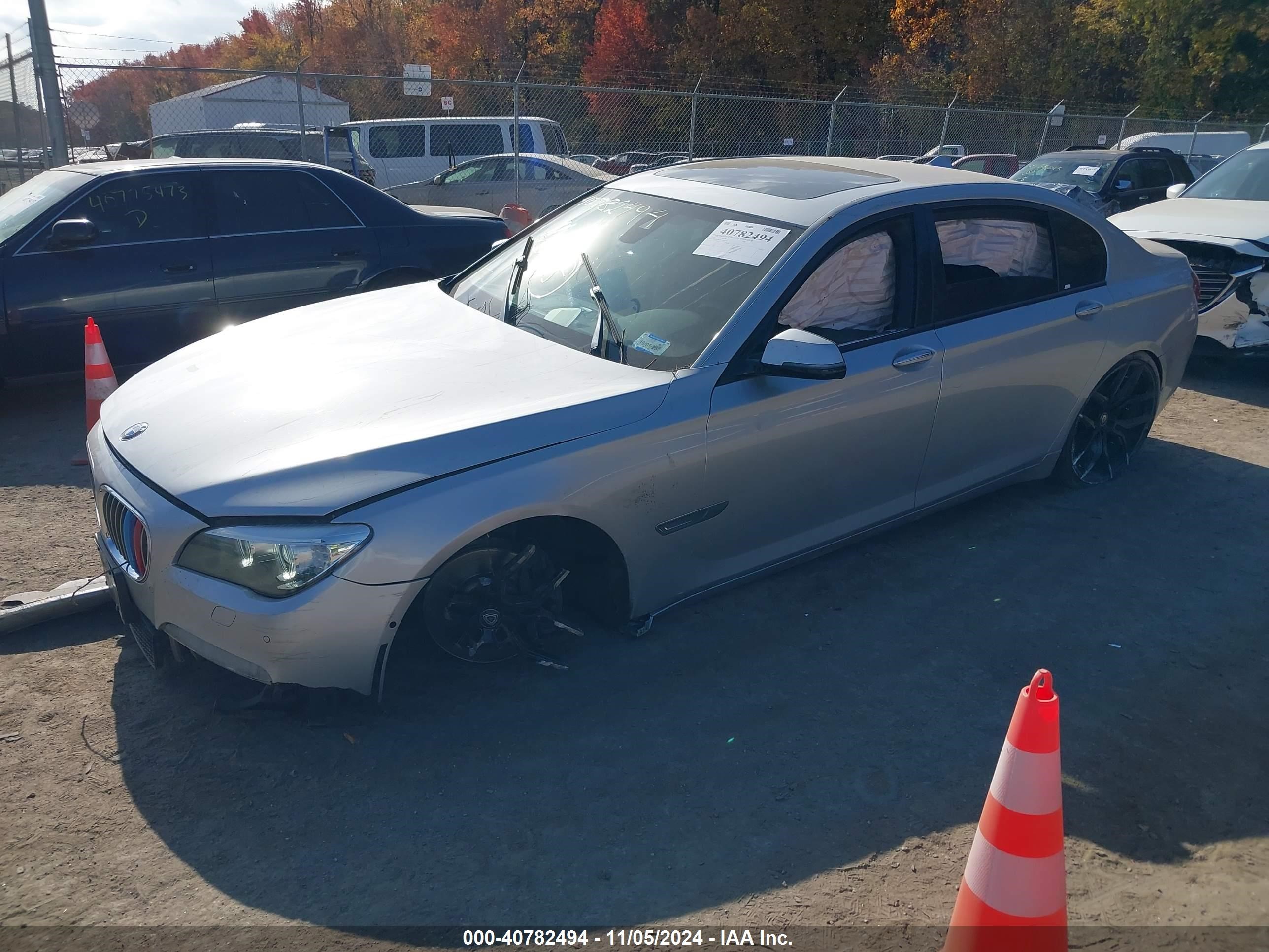 2014 Bmw Alpina B7 Xdrive Silver vin: WBAYF8C57ED653154