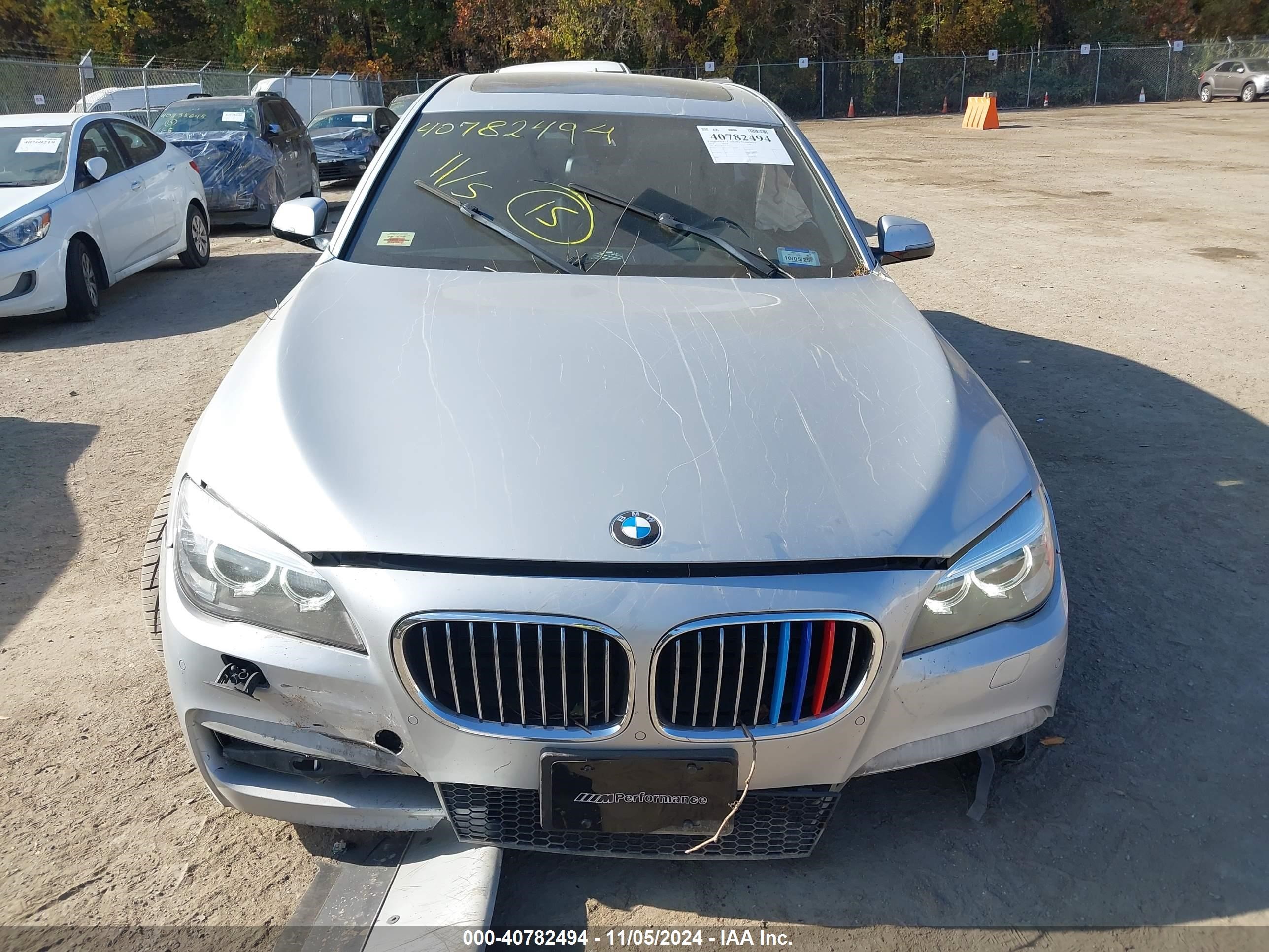 2014 Bmw Alpina B7 Xdrive Silver vin: WBAYF8C57ED653154