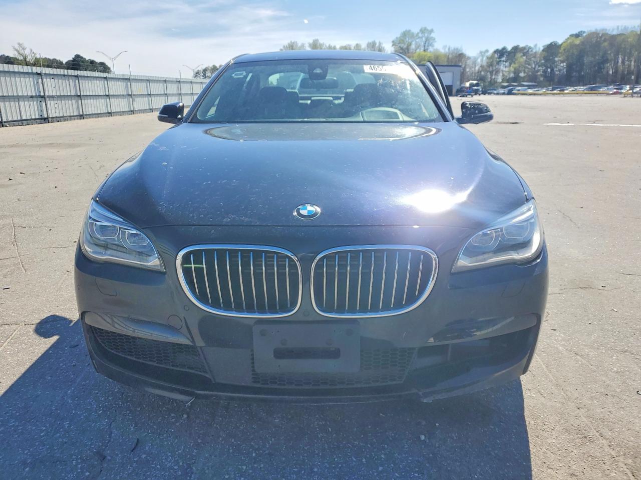 2014 Bmw 750 Lxi Черный vin: WBAYF8C57ED653767