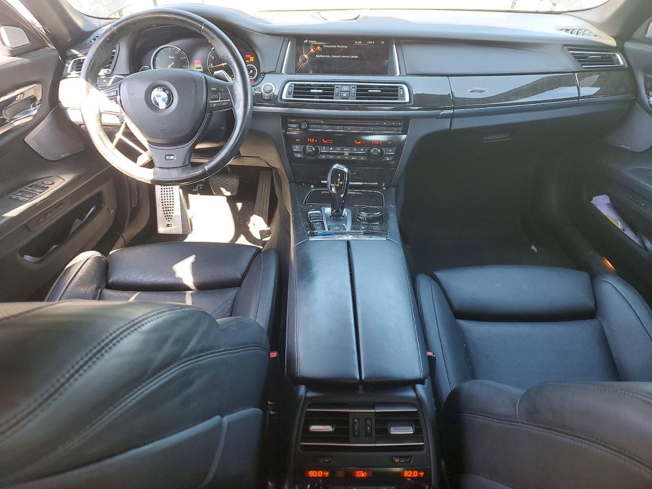2014 Bmw 750 Lxi Черный vin: WBAYF8C57ED653767