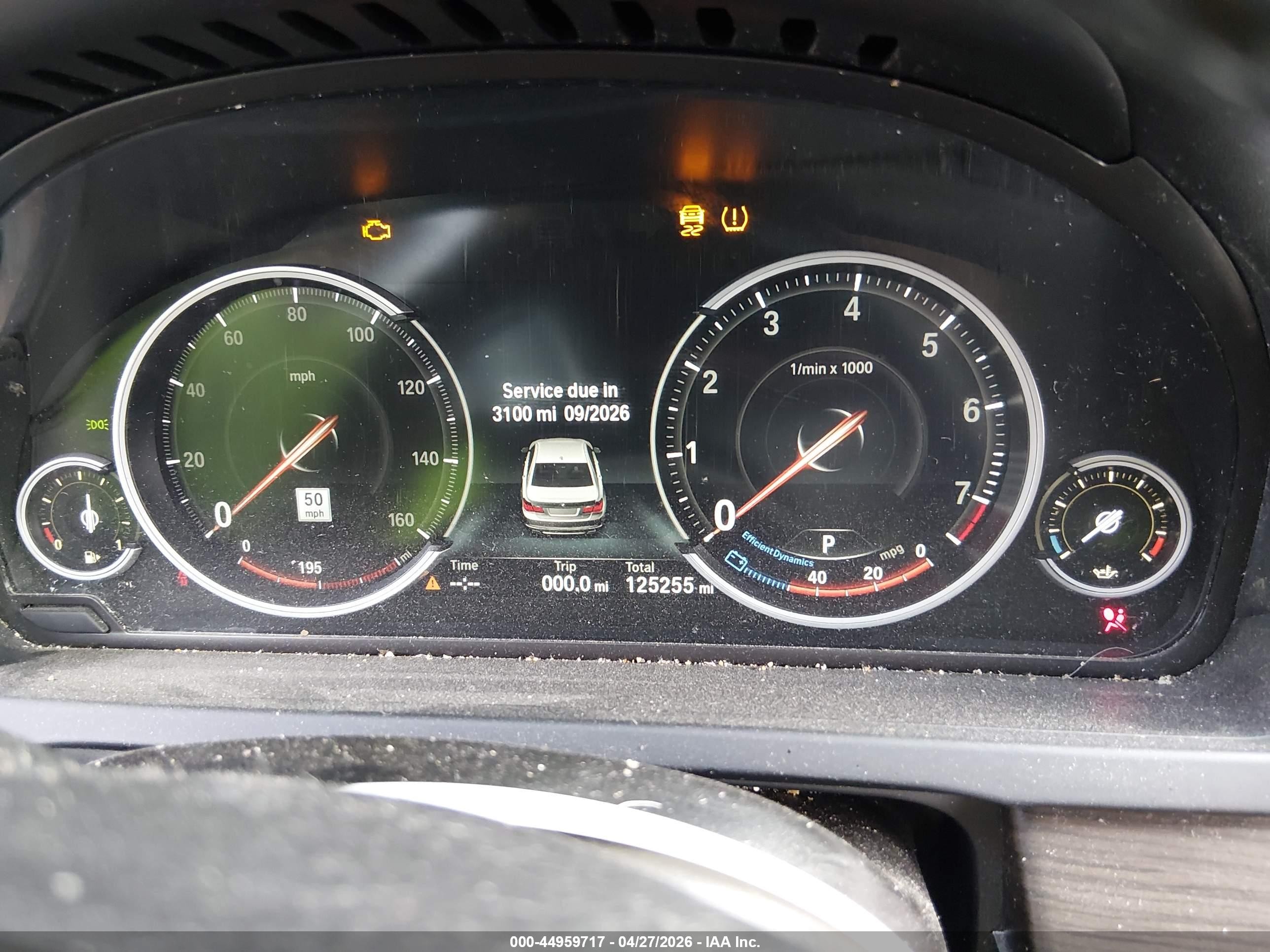 2015 Bmw 750li Xdrive Black vin: WBAYF8C57FD654550