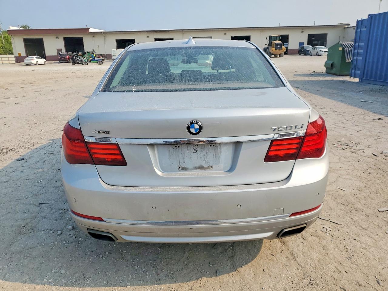 2014 Bmw 750 Lxi Silver vin: WBAYF8C58ED141810