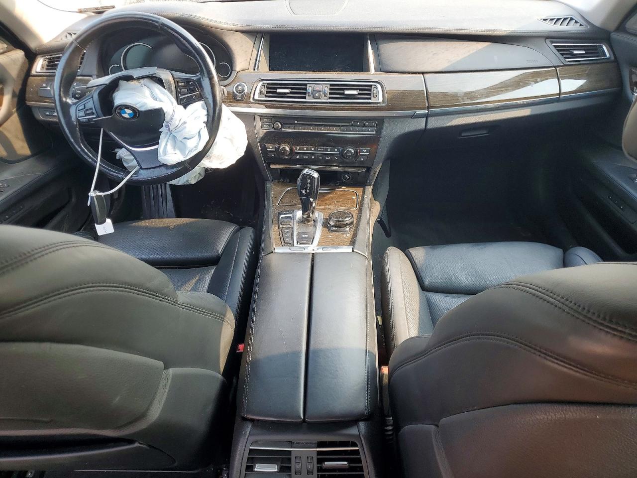 2014 Bmw 750 Lxi Silver vin: WBAYF8C58ED141810