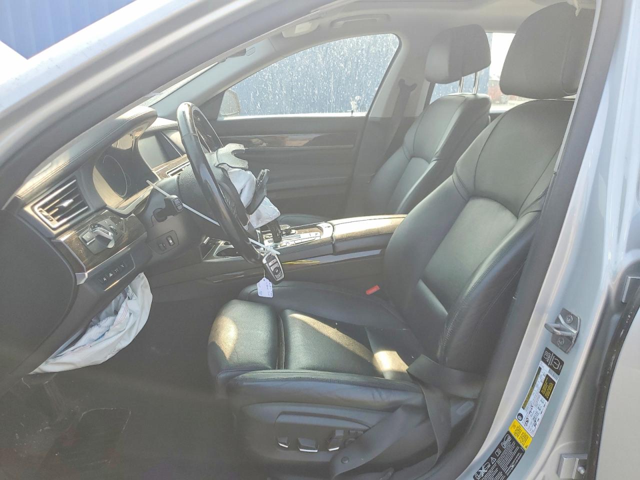 2014 Bmw 750 Lxi Silver vin: WBAYF8C58ED141810