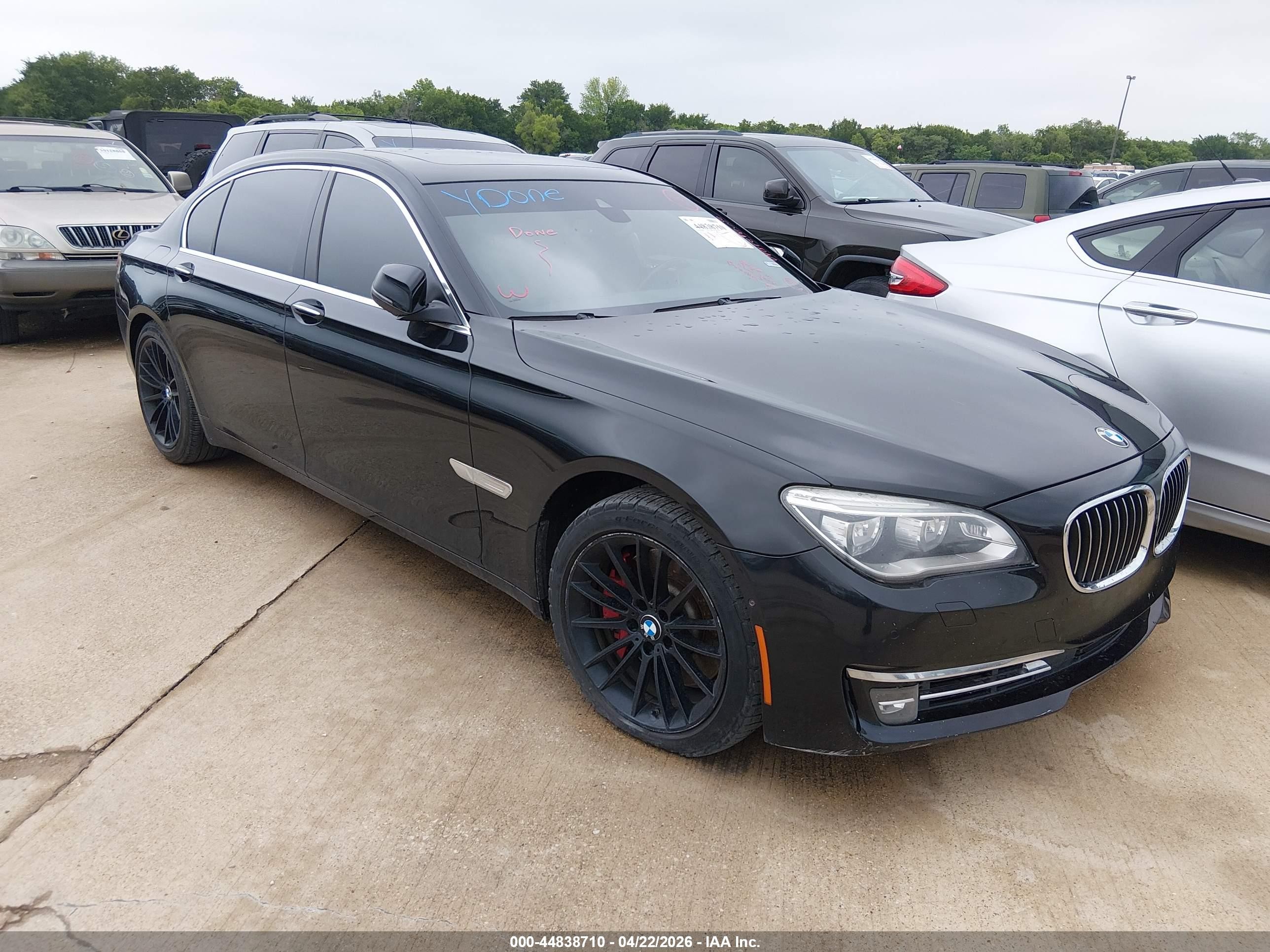 2014 Bmw Alpina B7 Xdrive Черный vin: WBAYF8C58ED141869
