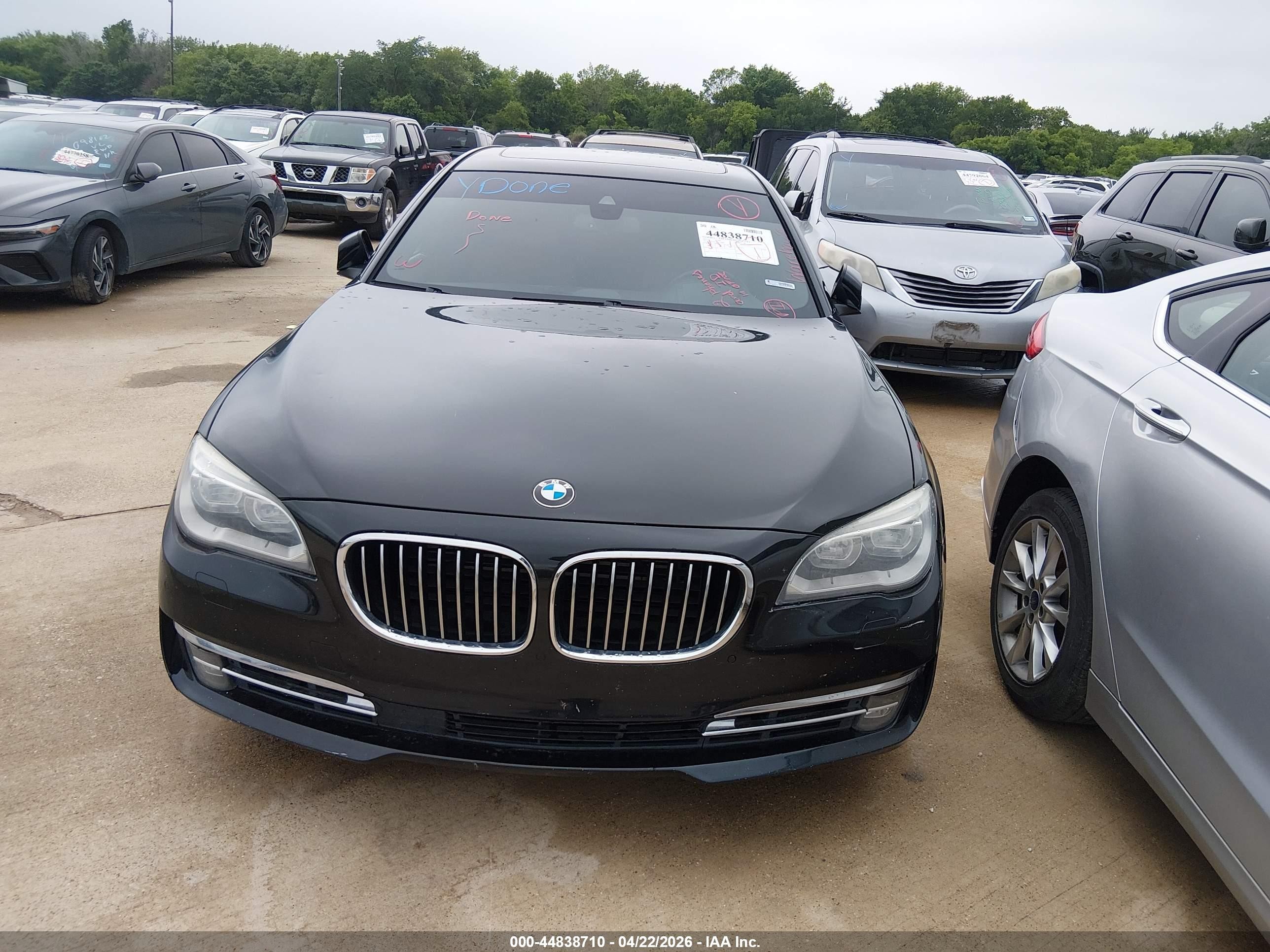 2014 Bmw Alpina B7 Xdrive Черный vin: WBAYF8C58ED141869