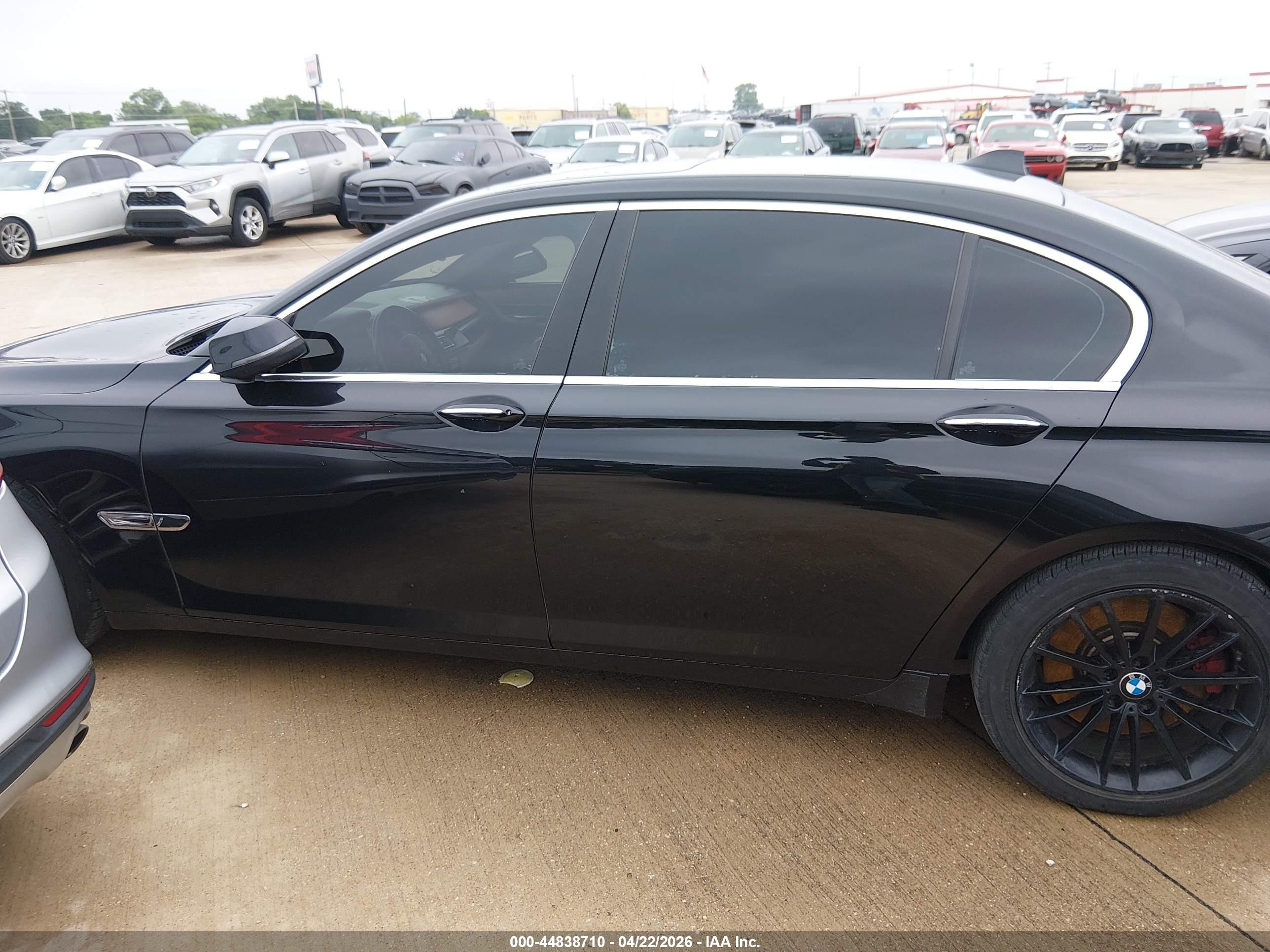 2014 Bmw Alpina B7 Xdrive Черный vin: WBAYF8C58ED141869