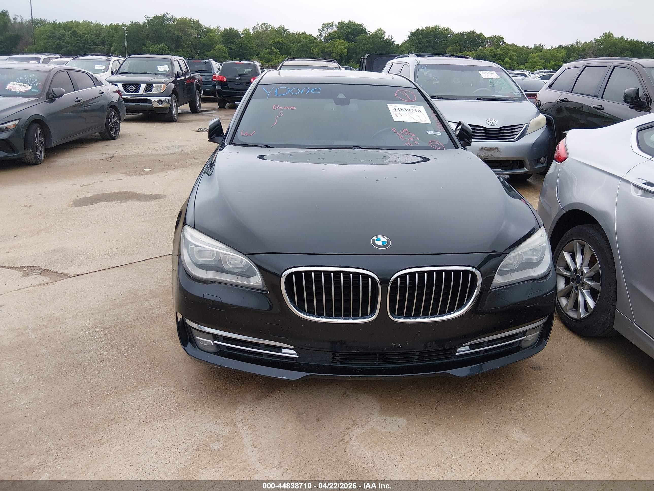 2014 Bmw Alpina B7 Xdrive Черный vin: WBAYF8C58ED141869