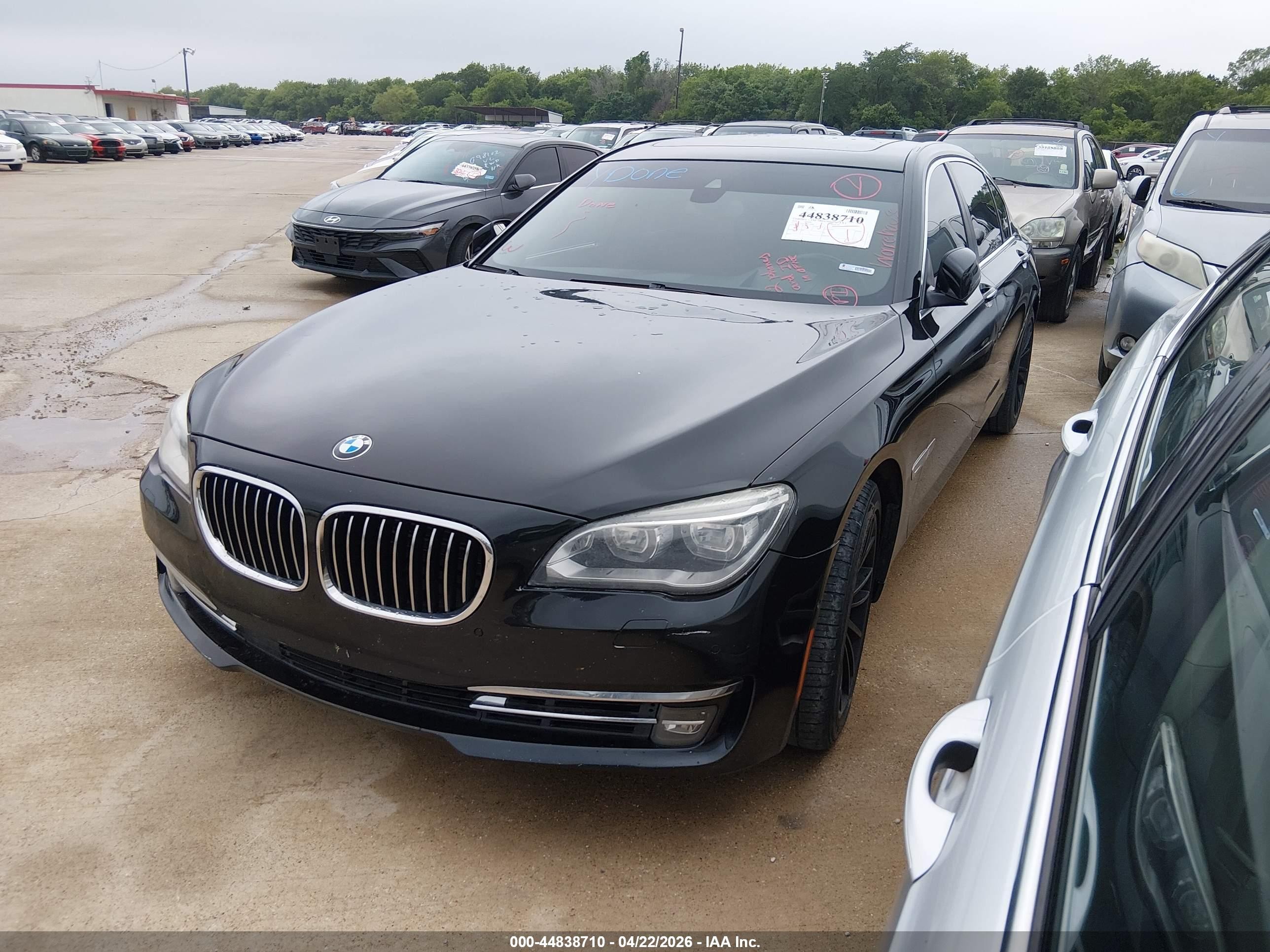 2014 Bmw Alpina B7 Xdrive Черный vin: WBAYF8C58ED141869