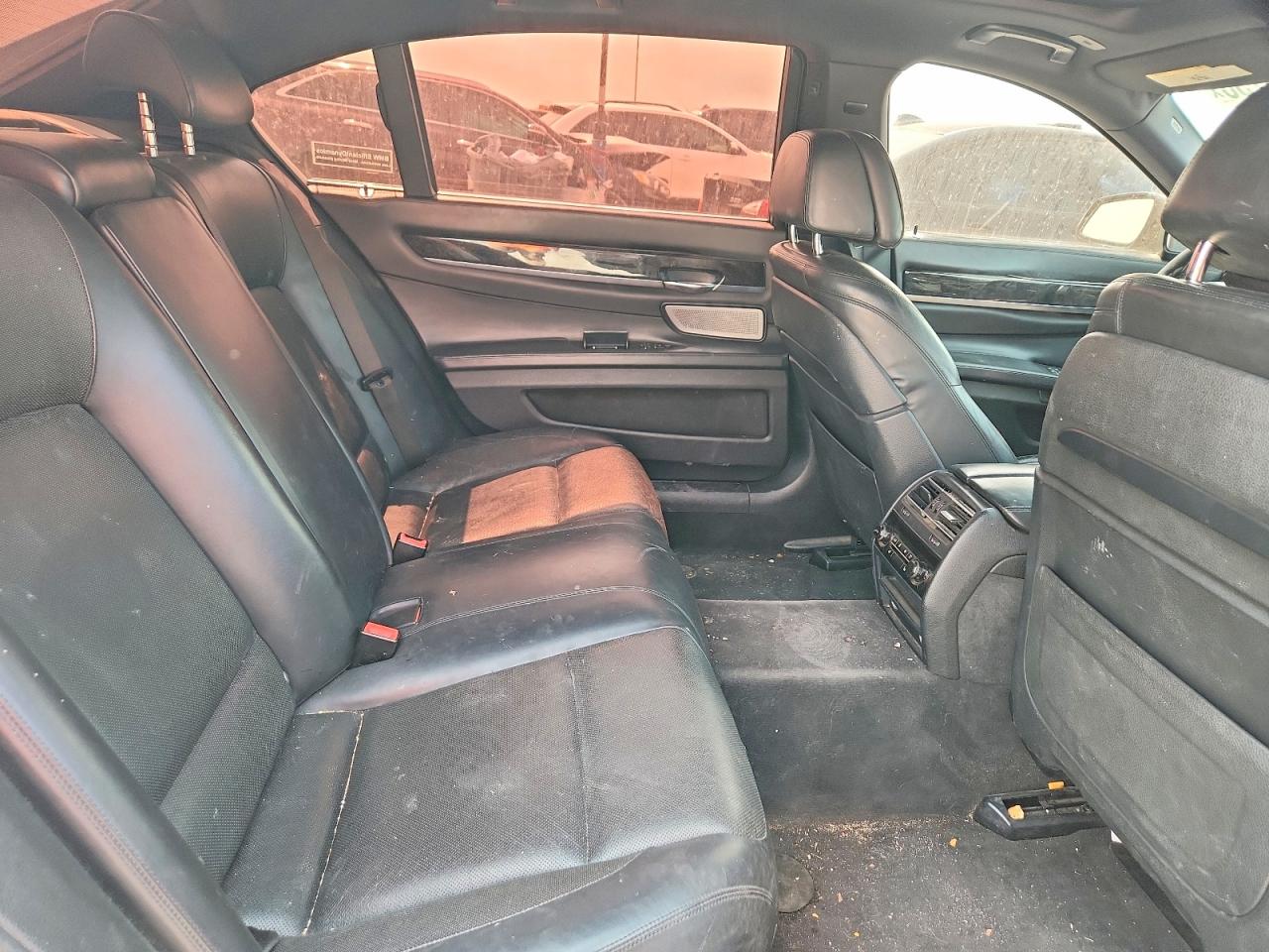 2014 Bmw 750 Lxi Black vin: WBAYF8C58ED142486