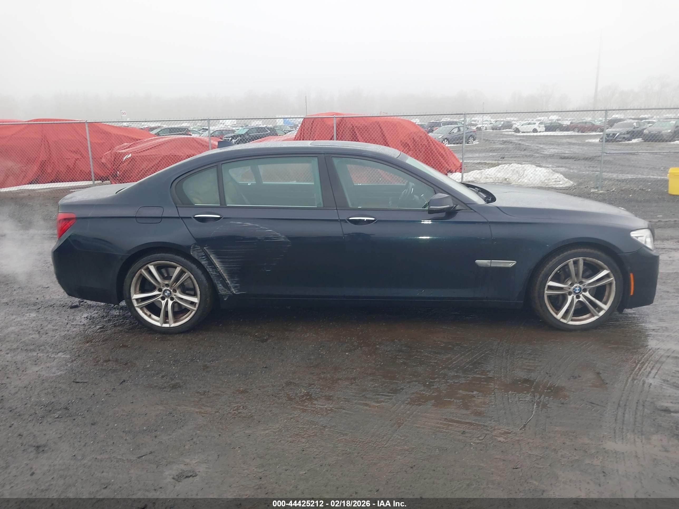 2014 Bmw Alpina B7 Xdrive Синий vin: WBAYF8C58ED653051