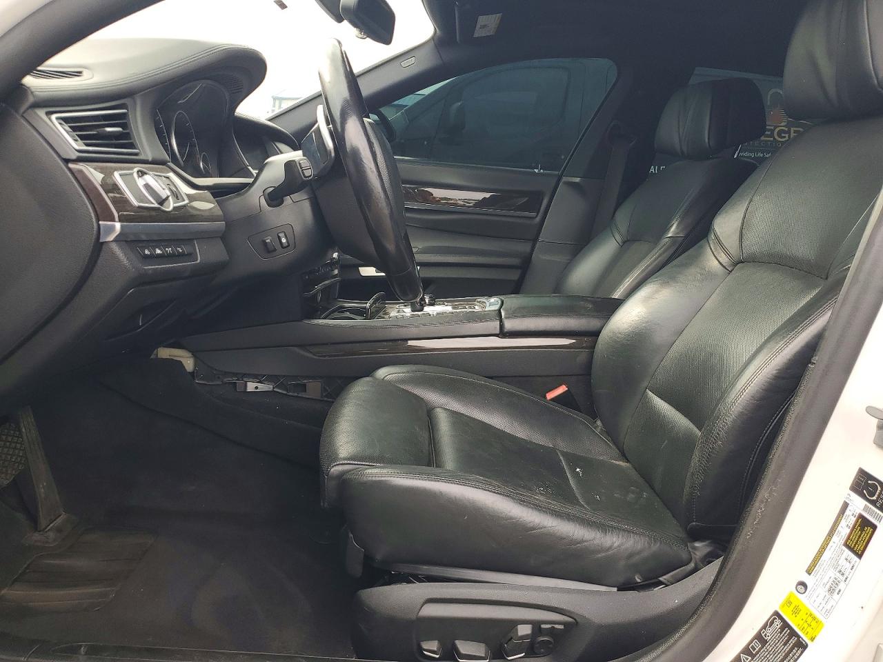 2013 Bmw 750 Lxi White vin: WBAYF8C5XDD139930