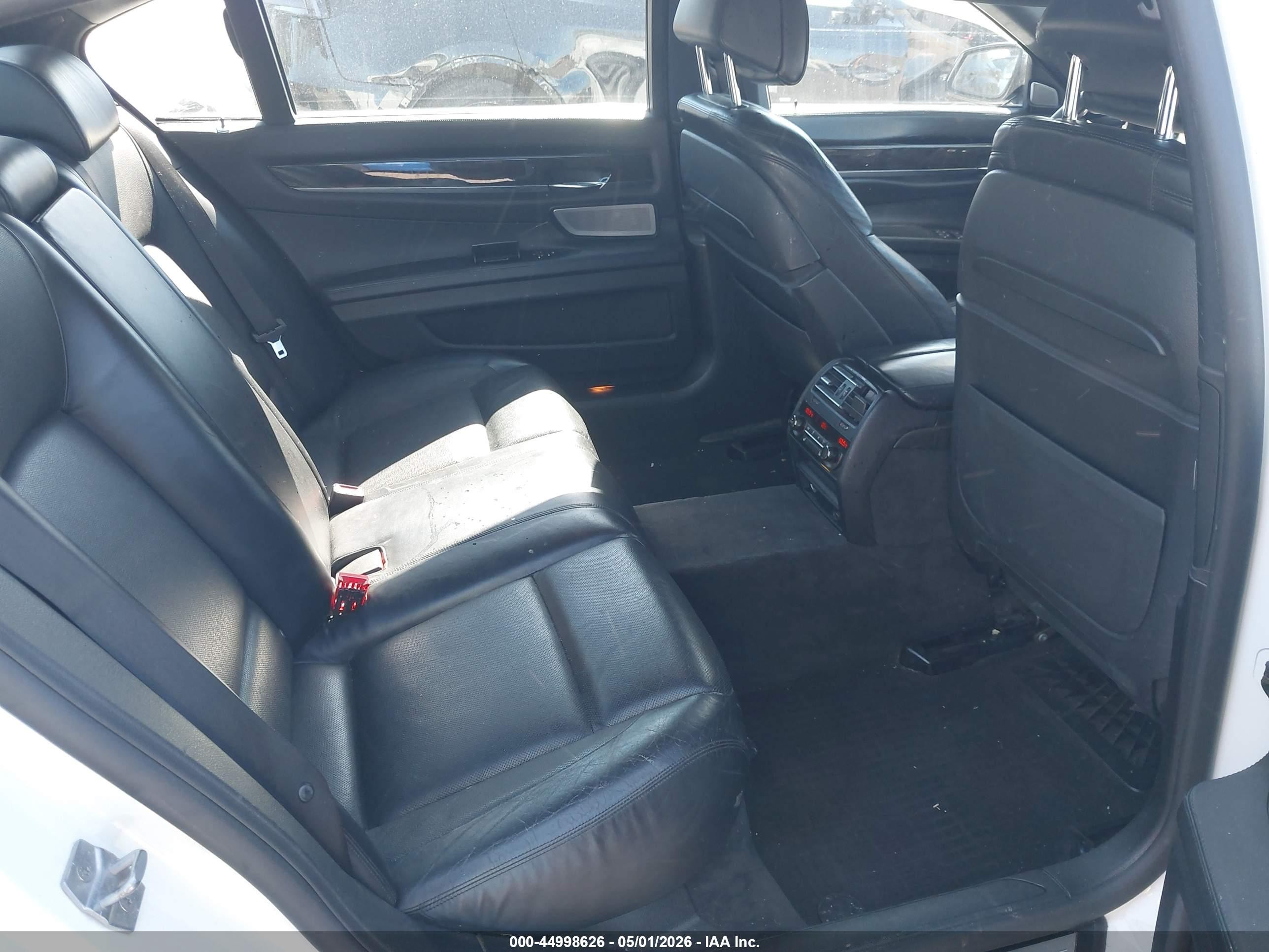 2013 Bmw 750li Xdrive White vin: WBAYF8C5XDD140060