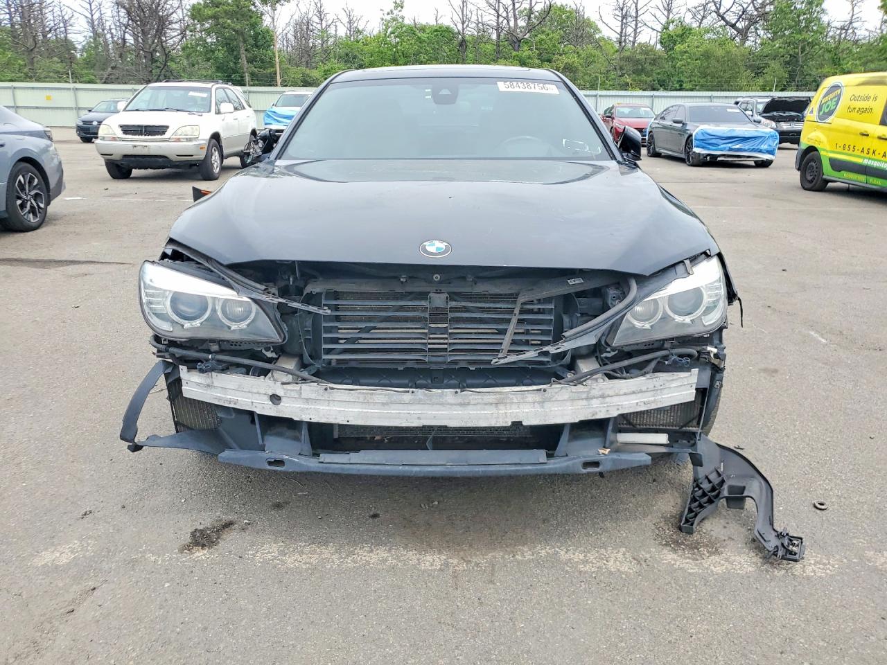 2013 Bmw 750 Lxi Charcoal vin: WBAYF8C5XDD140107