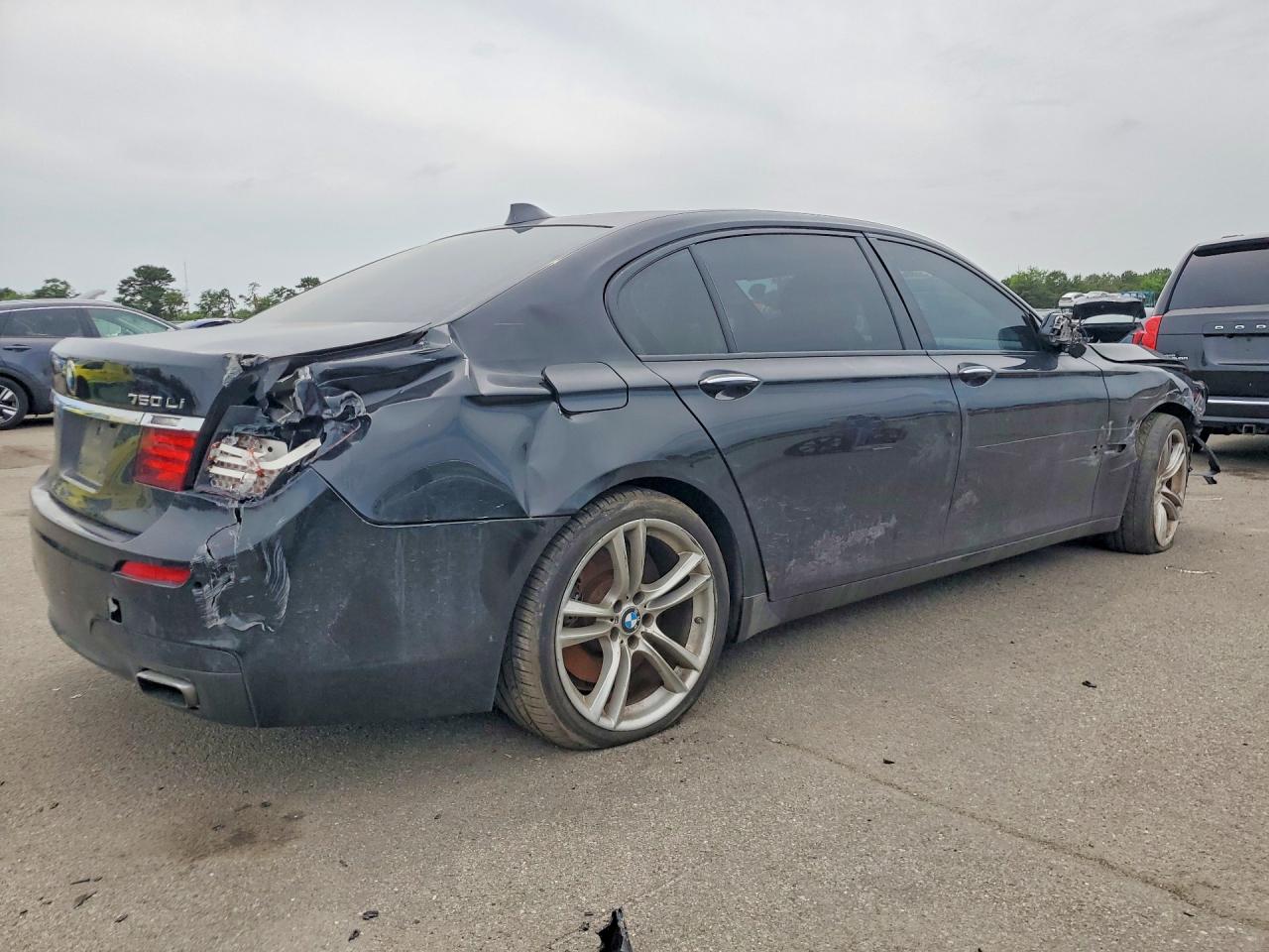 2013 Bmw 750 Lxi Charcoal vin: WBAYF8C5XDD140107