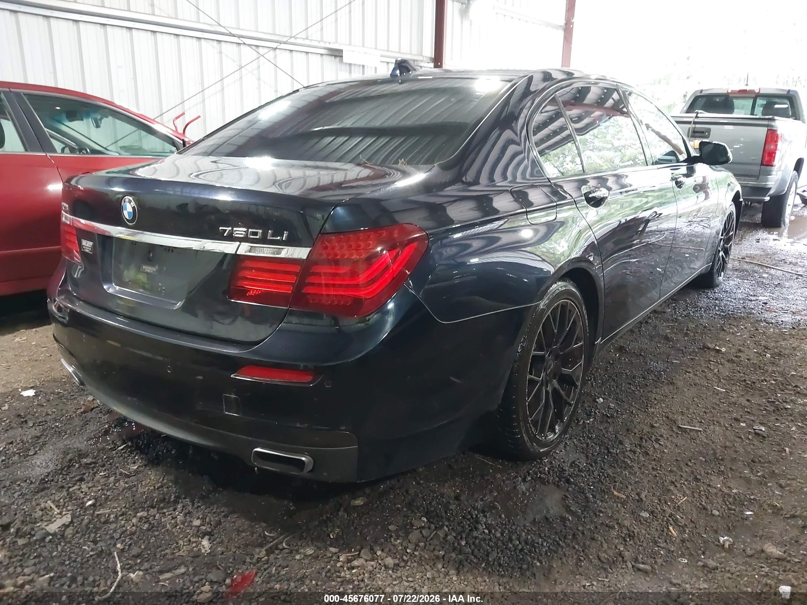 2014 Bmw Alpina B7 Xdrive Blue vin: WBAYF8C5XED141890