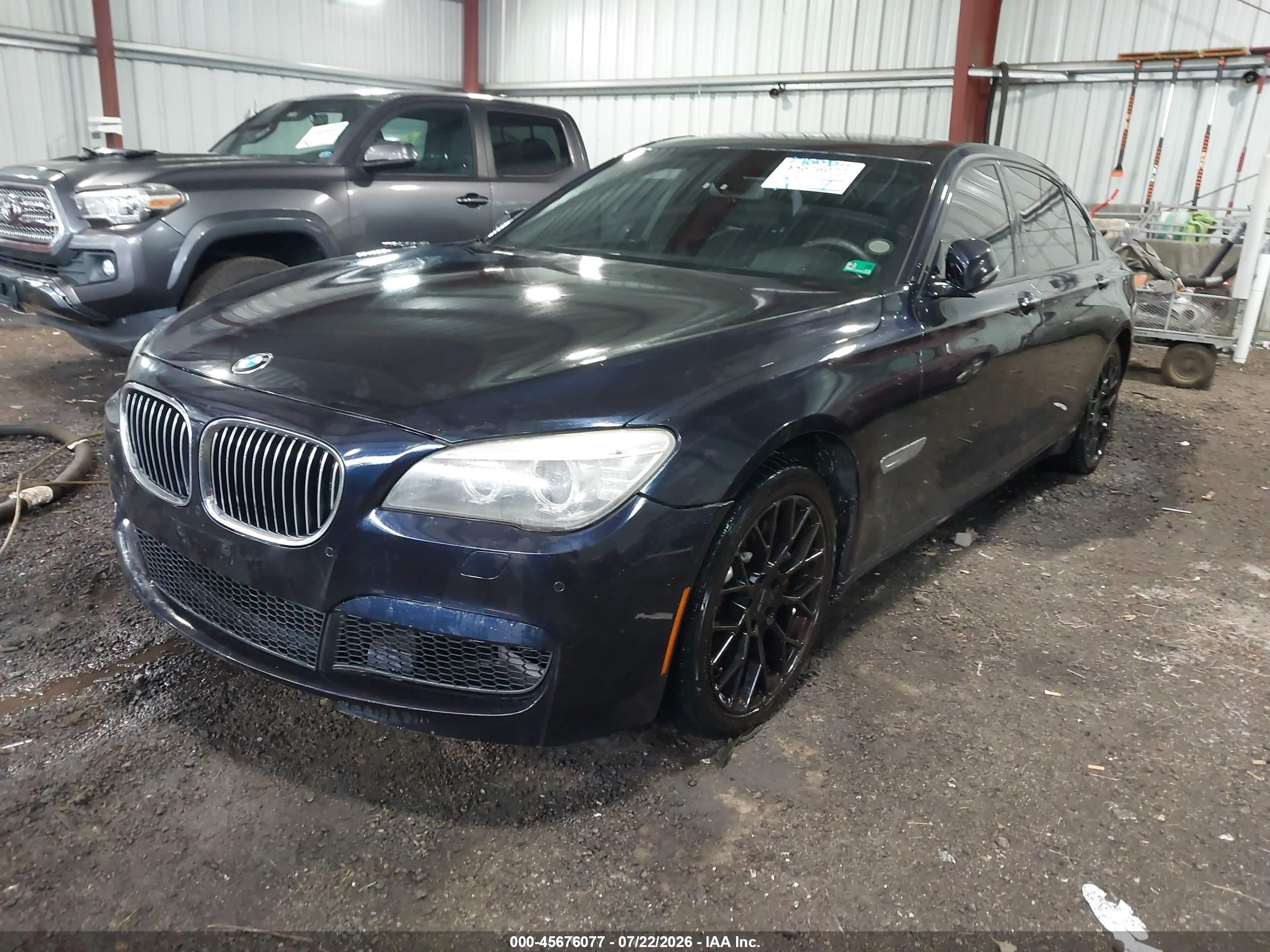 2014 Bmw Alpina B7 Xdrive Blue vin: WBAYF8C5XED141890