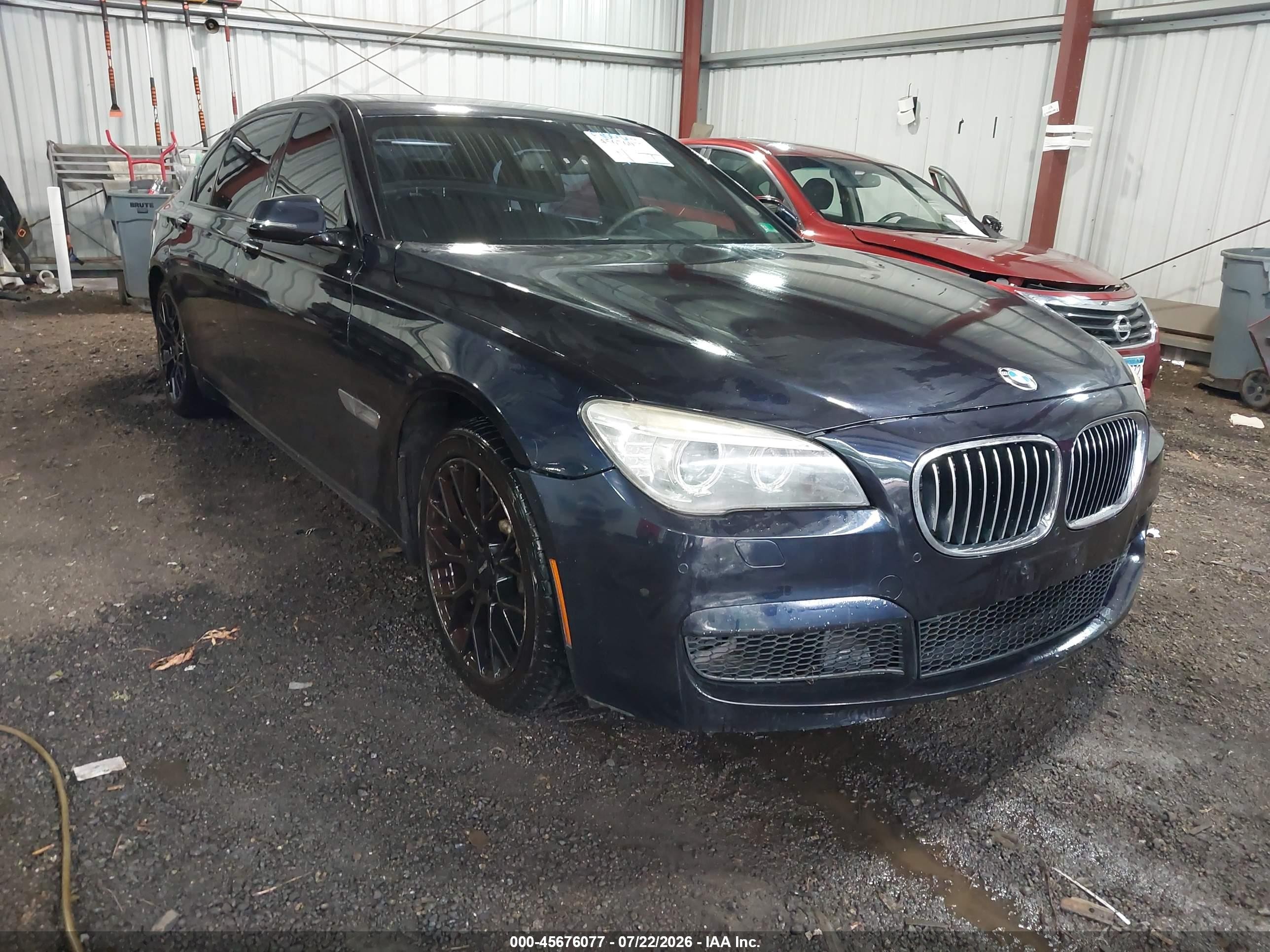 2014 Bmw Alpina B7 Xdrive Blue vin: WBAYF8C5XED141890