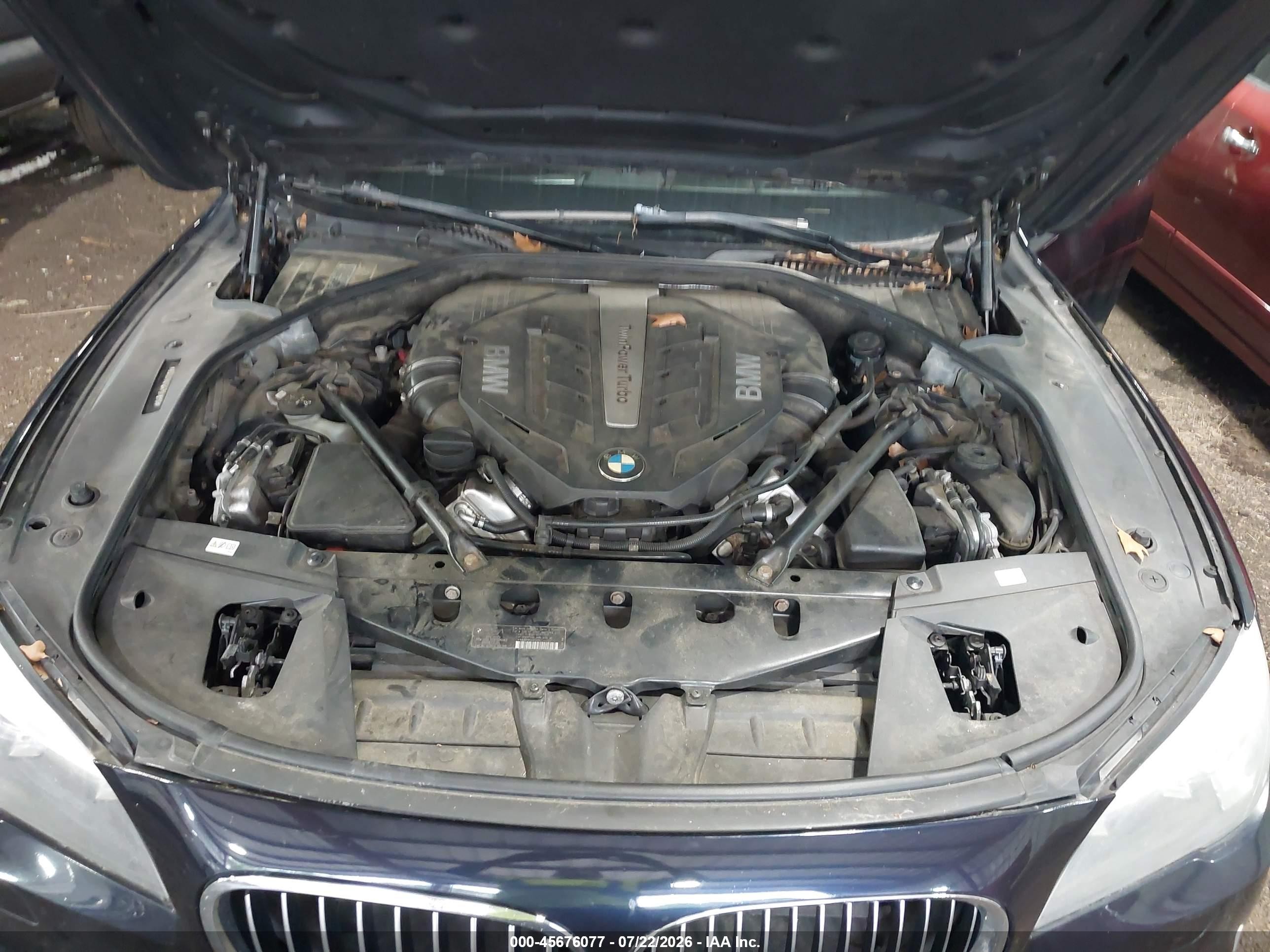2014 Bmw Alpina B7 Xdrive Blue vin: WBAYF8C5XED141890