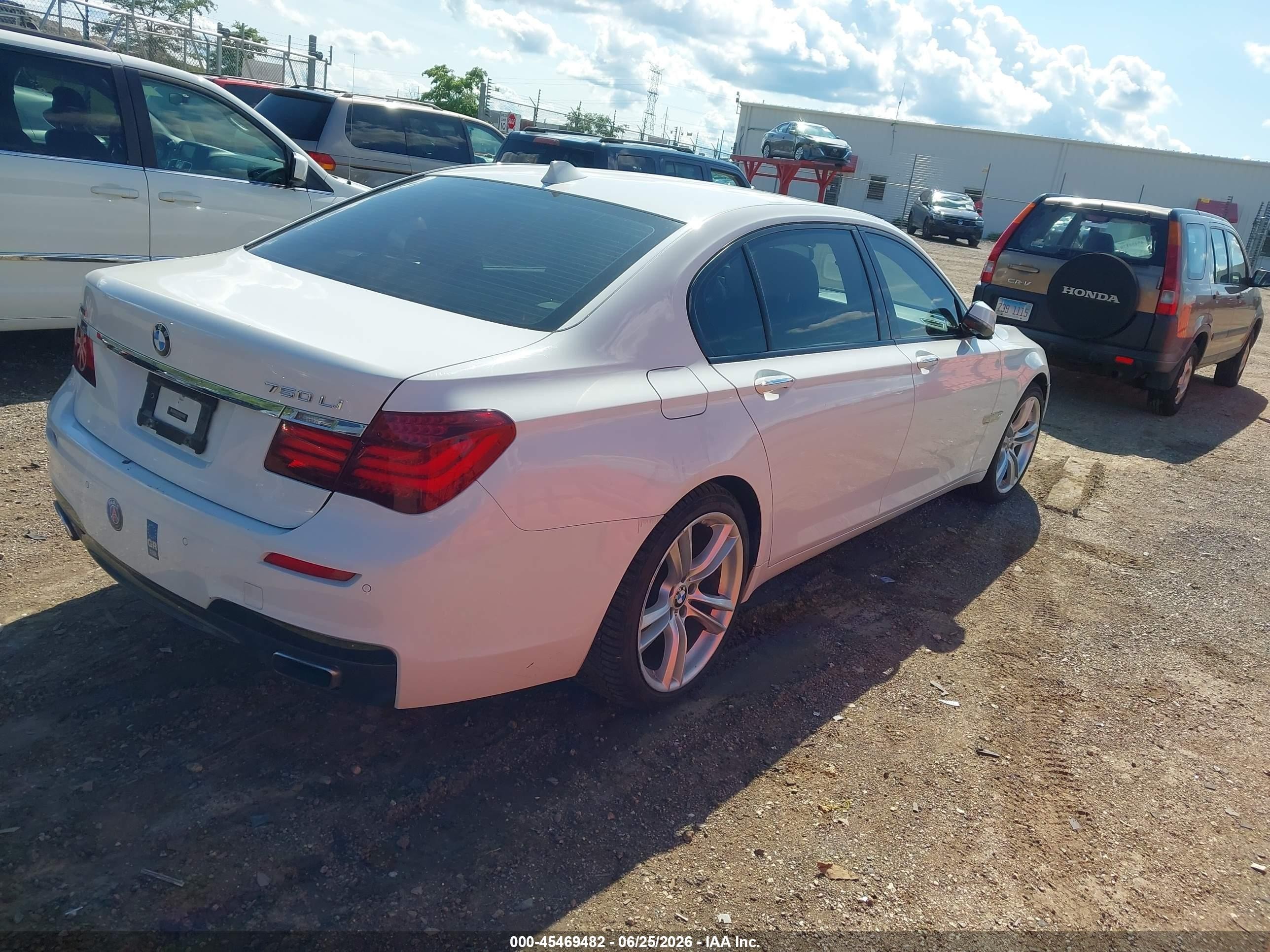 2014 Bmw Alpina B7 Xdrive White vin: WBAYF8C5XED142019