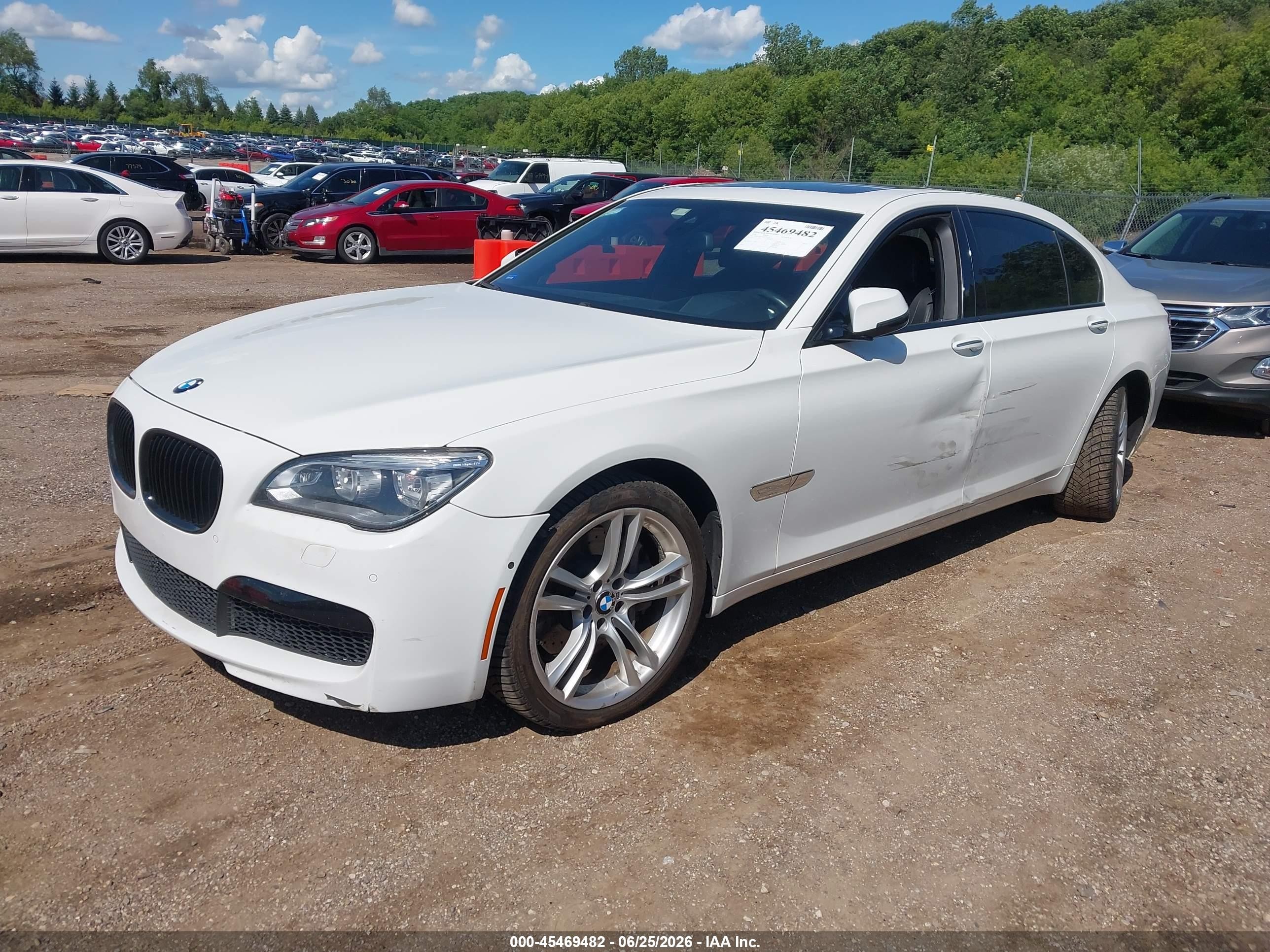 2014 Bmw Alpina B7 Xdrive White vin: WBAYF8C5XED142019
