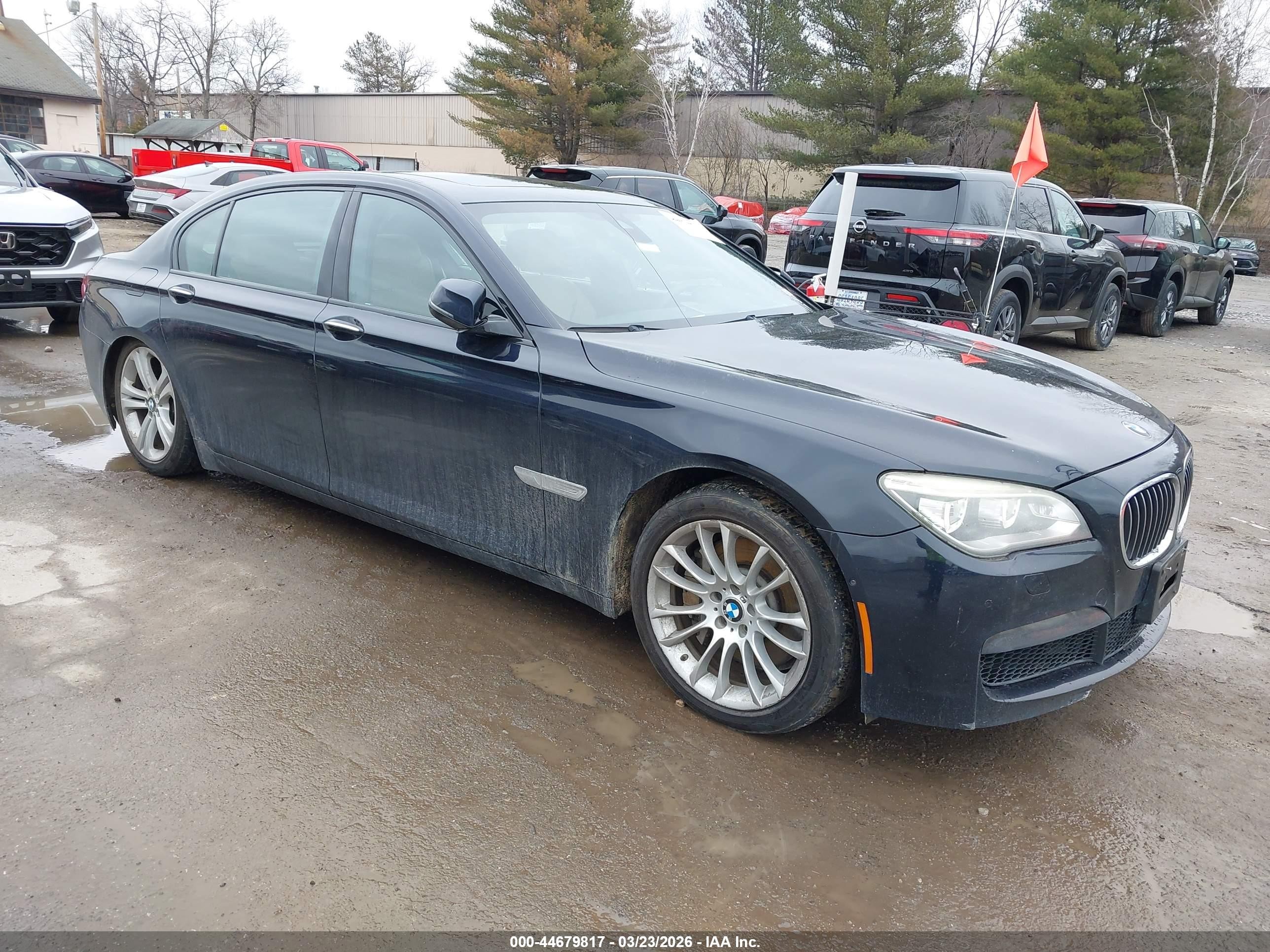 2014 Bmw Alpina B7 Xdrive Черный vin: WBAYF8C5XED142179