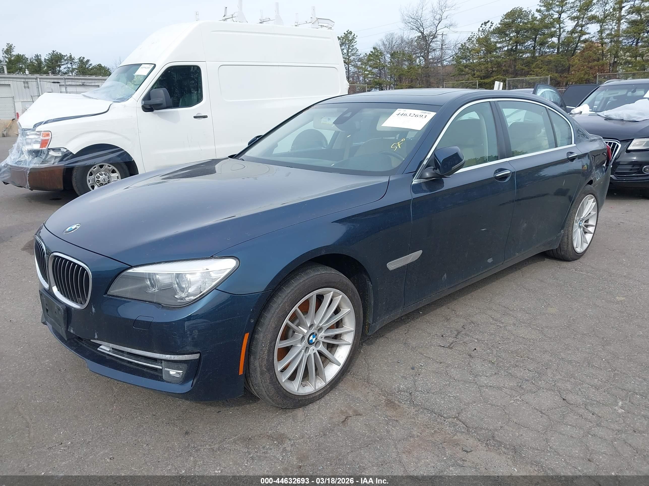 2014 Bmw Alpina B7 Xdrive Dark Blue vin: WBAYF8C5XED652886