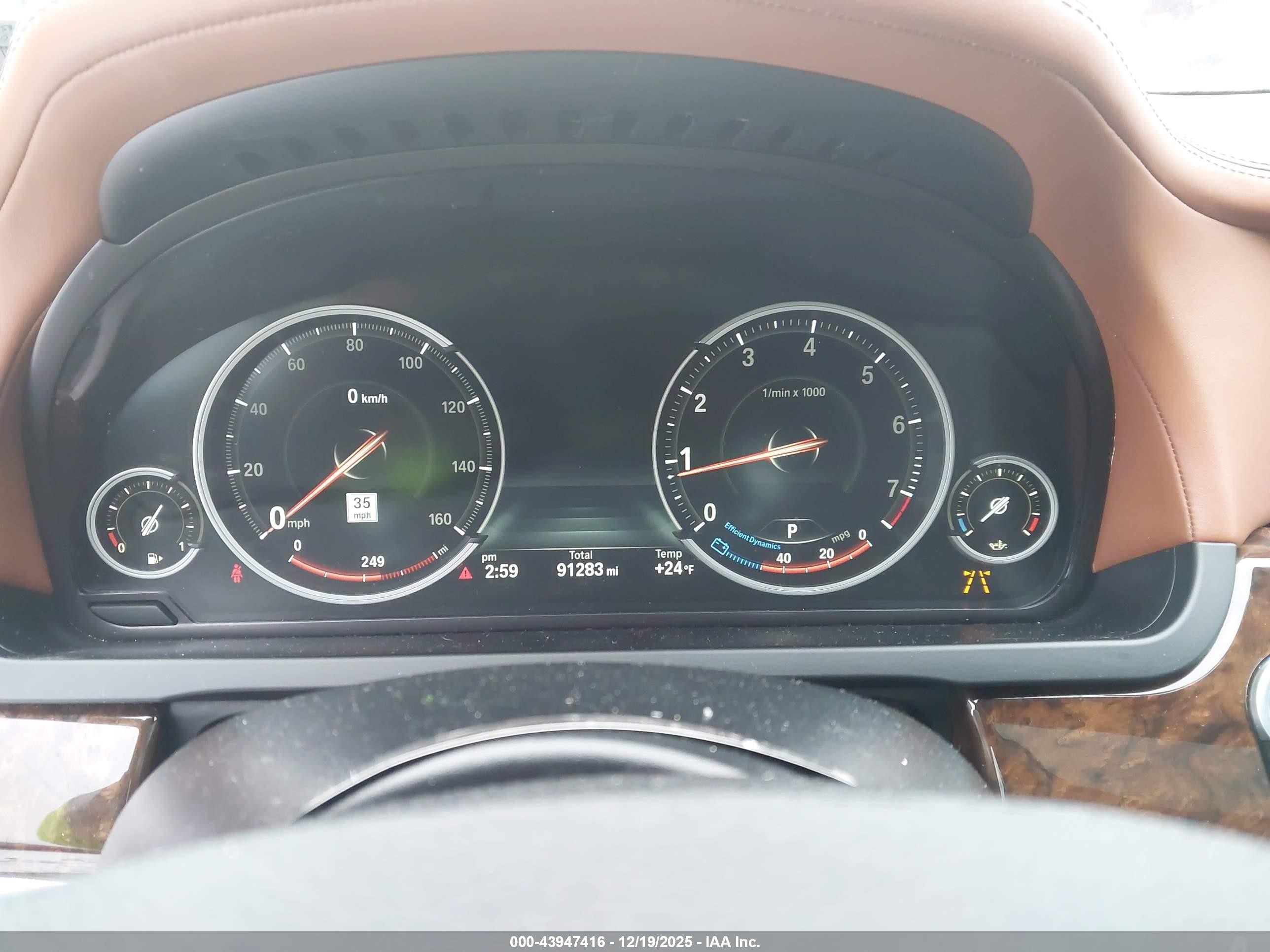 2014 Bmw Alpina B7 Xdrive Beige vin: WBAYF8C5XED653066