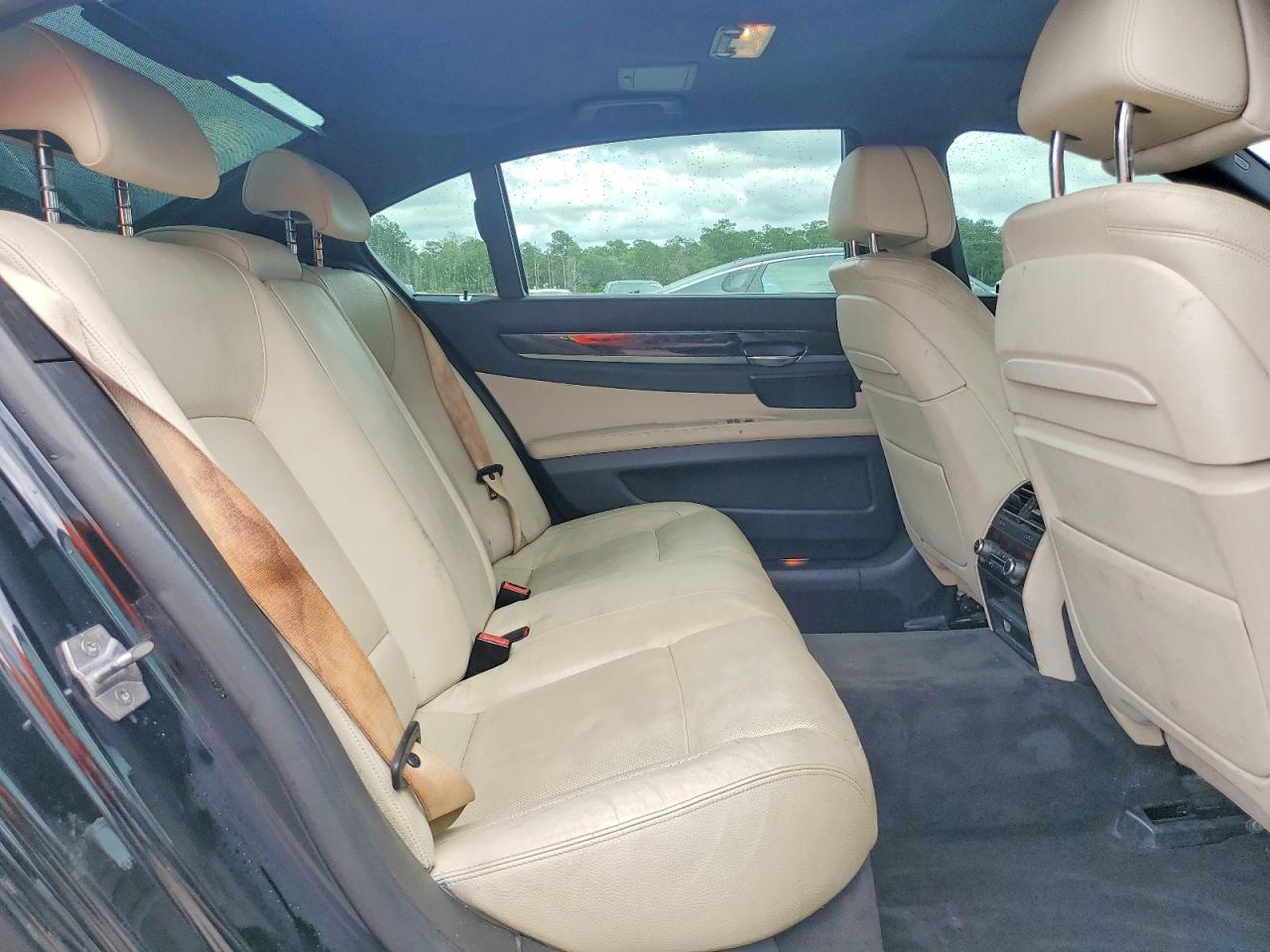 2015 Bmw 740 Ld Xdrive Black vin: WBAYG6C50FD383638