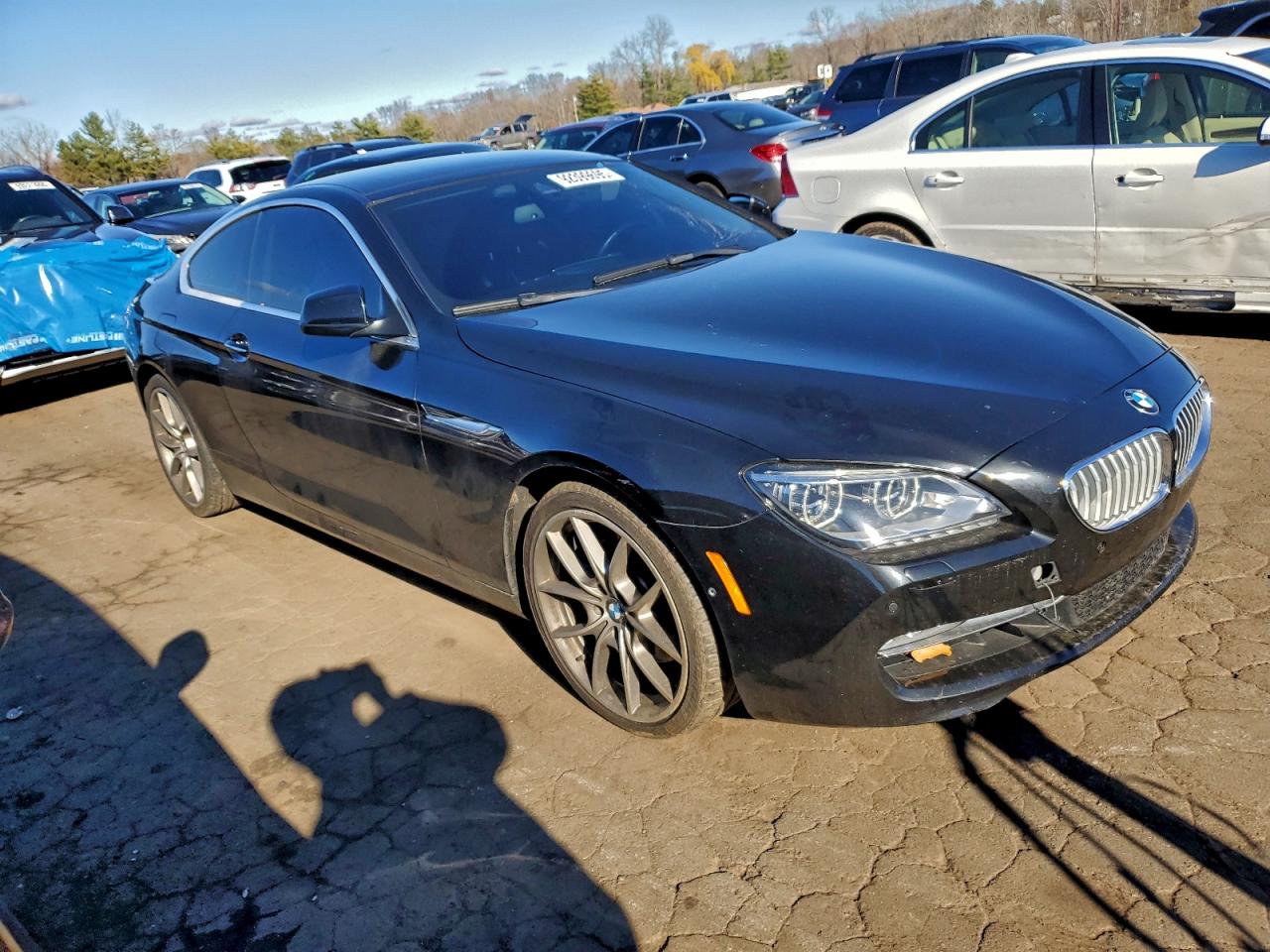 2013 Bmw 650 Xi Black vin: WBAYM1C50DDZ02664