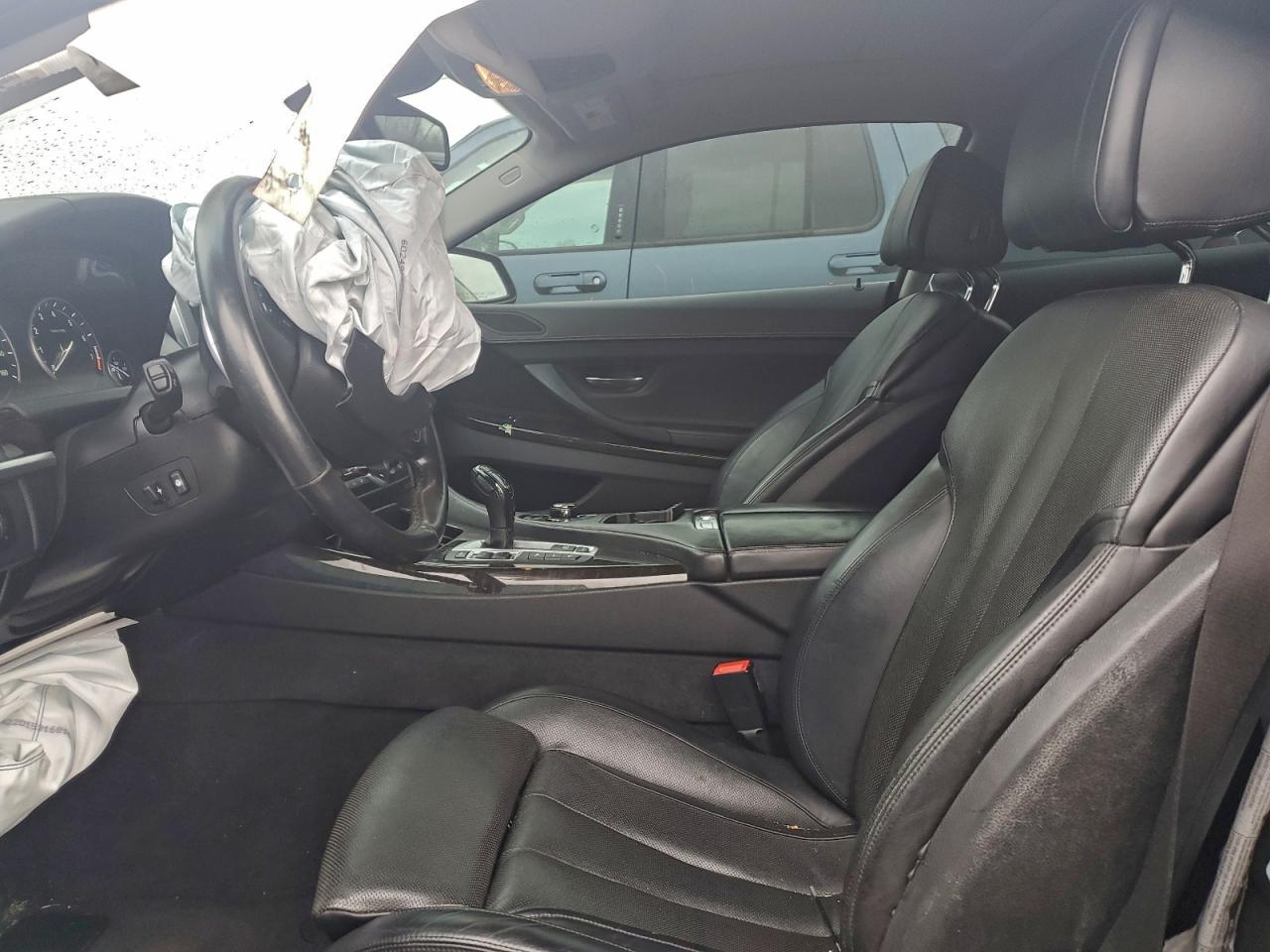 2013 Bmw 650 Xi Black vin: WBAYM1C50DDZ02664