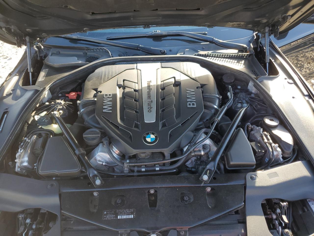 2014 Bmw 650 Xi Black vin: WBAYM1C52ED325041