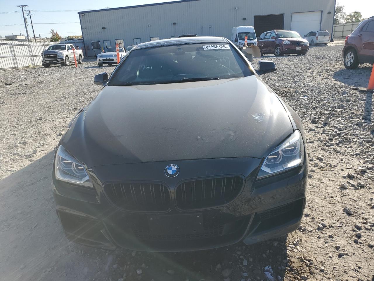 2014 Bmw 650 Xi Black vin: WBAYM1C52ED325041
