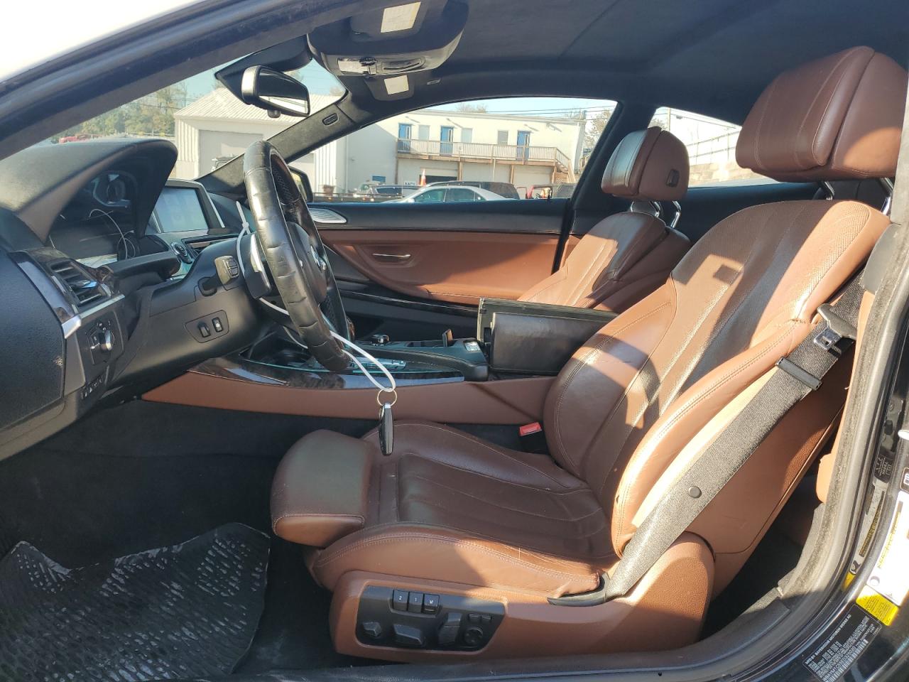 2014 Bmw 650 Xi Gray vin: WBAYM1C55ED325020