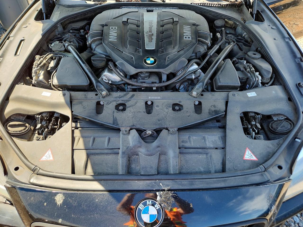 2013 Bmw 650 Xi Black vin: WBAYM1C57DDZ02497