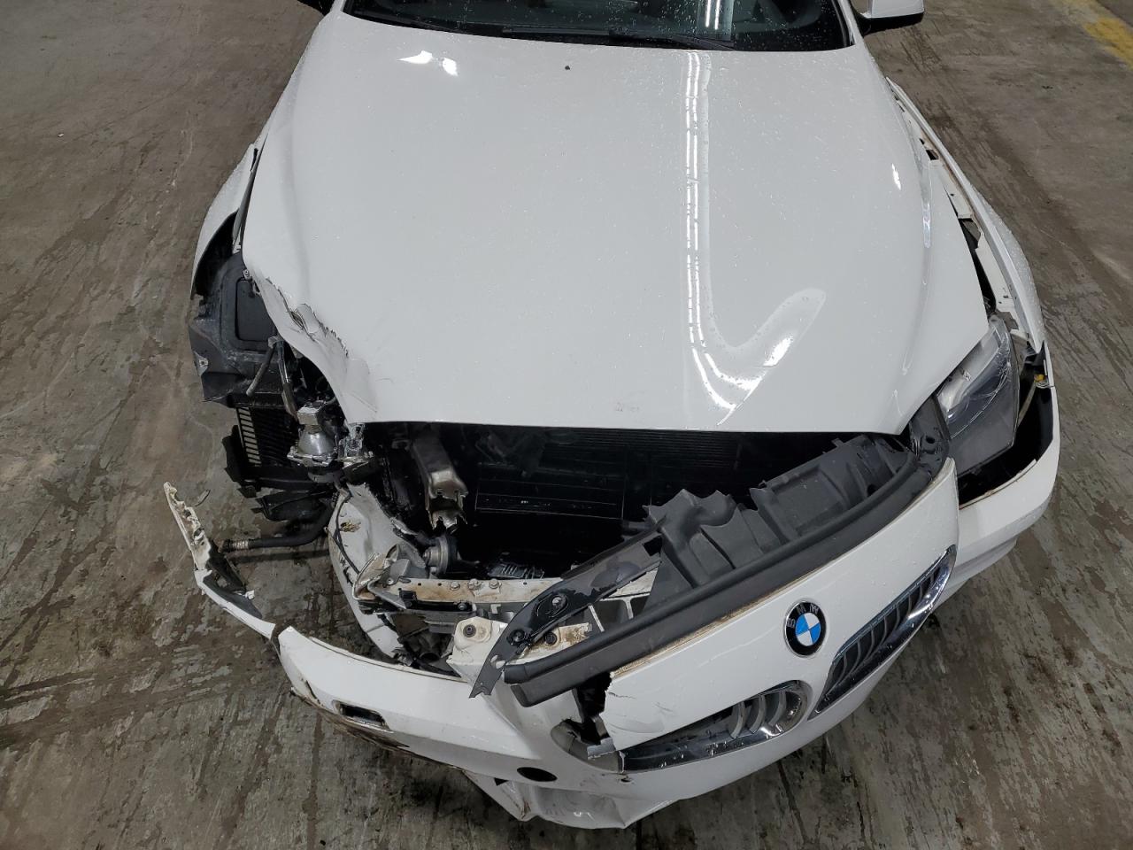 2013 Bmw 650 Xi White vin: WBAYM1C58DDZ02671