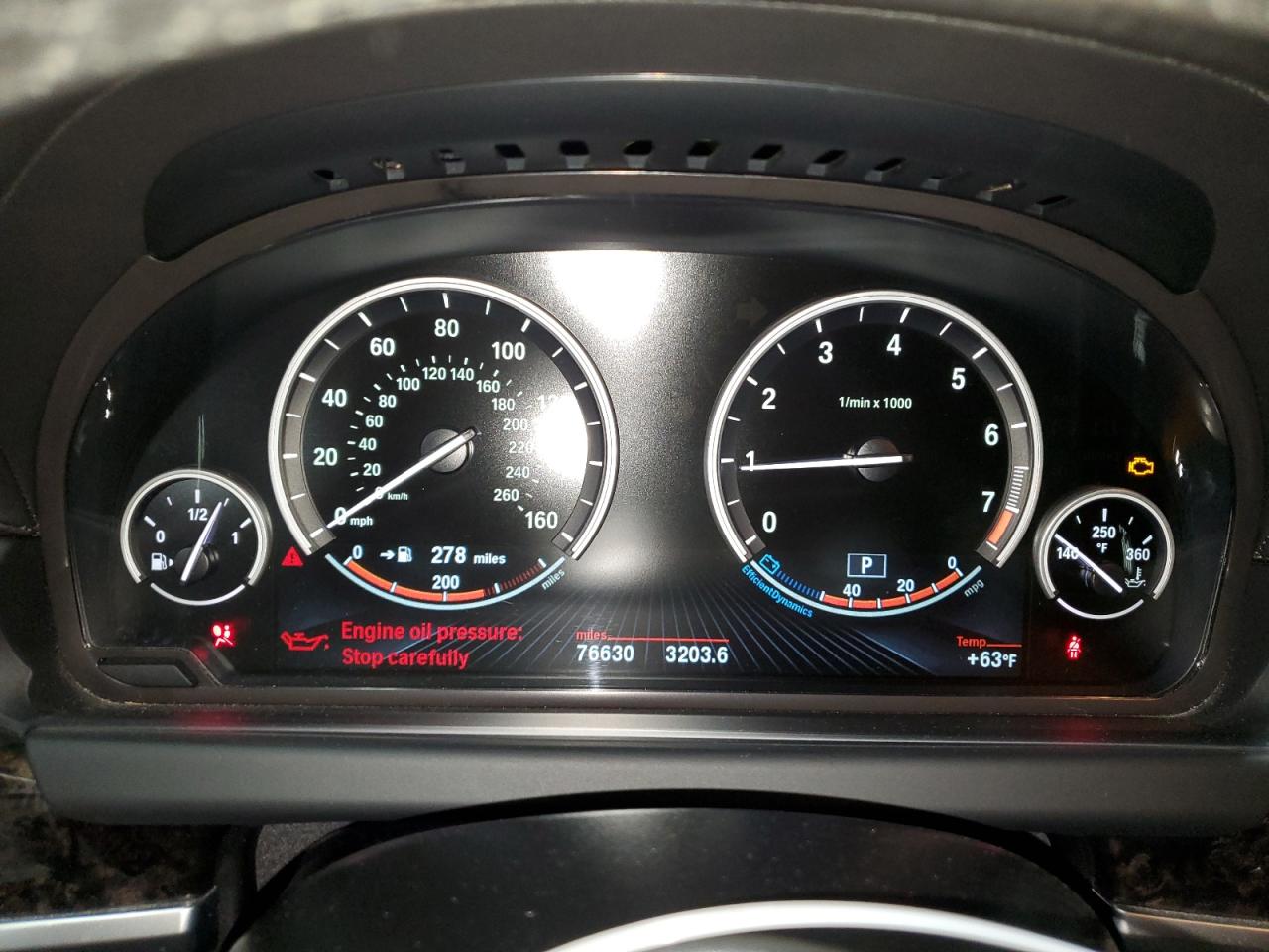 2013 Bmw 650 Xi White vin: WBAYM1C58DDZ02671