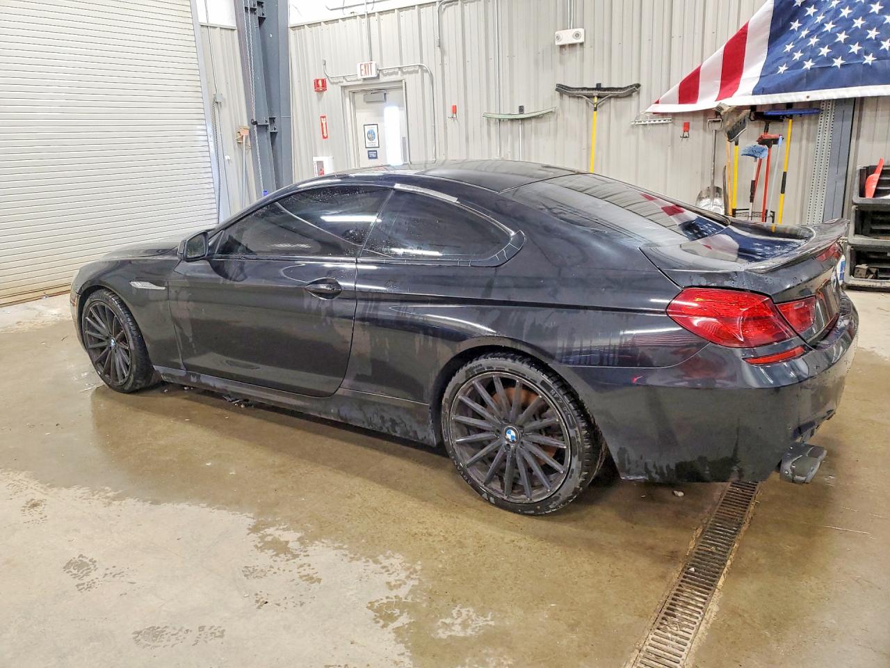 2013 Bmw 650 Black vin: WBAYM1C59DDZ02601