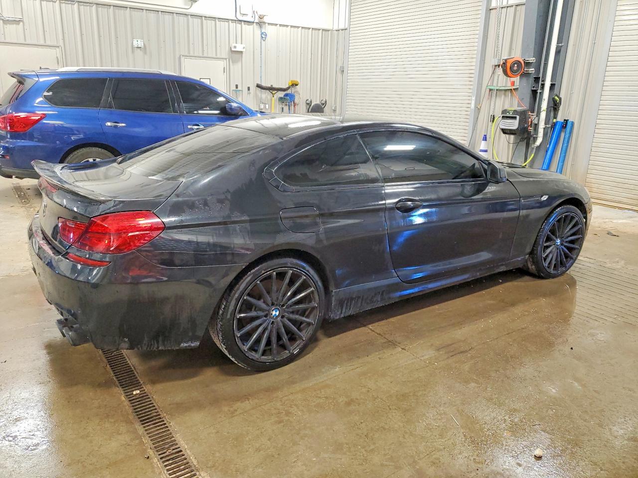 2013 Bmw 650 Black vin: WBAYM1C59DDZ02601