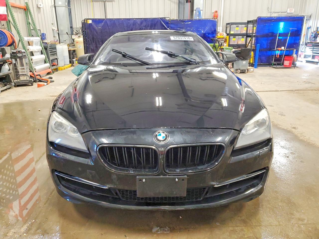2013 Bmw 650 Black vin: WBAYM1C59DDZ02601