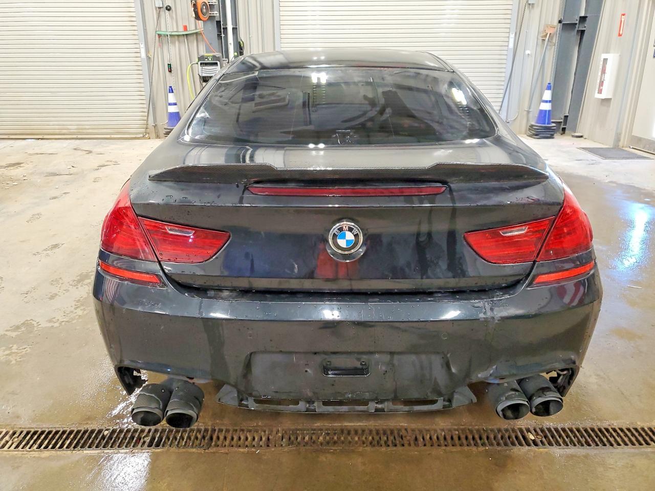 2013 Bmw 650 Black vin: WBAYM1C59DDZ02601