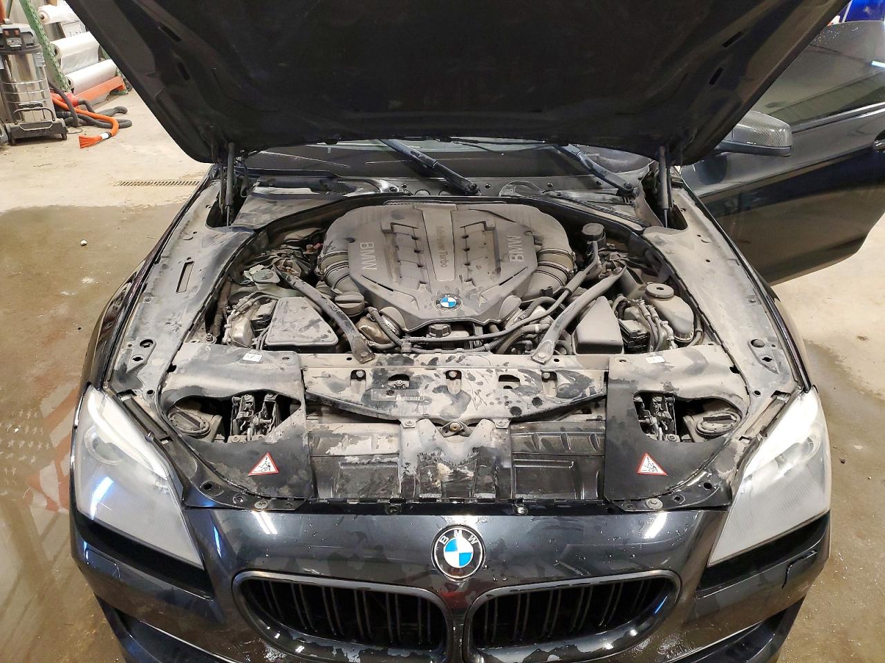2013 Bmw 650 Black vin: WBAYM1C59DDZ02601