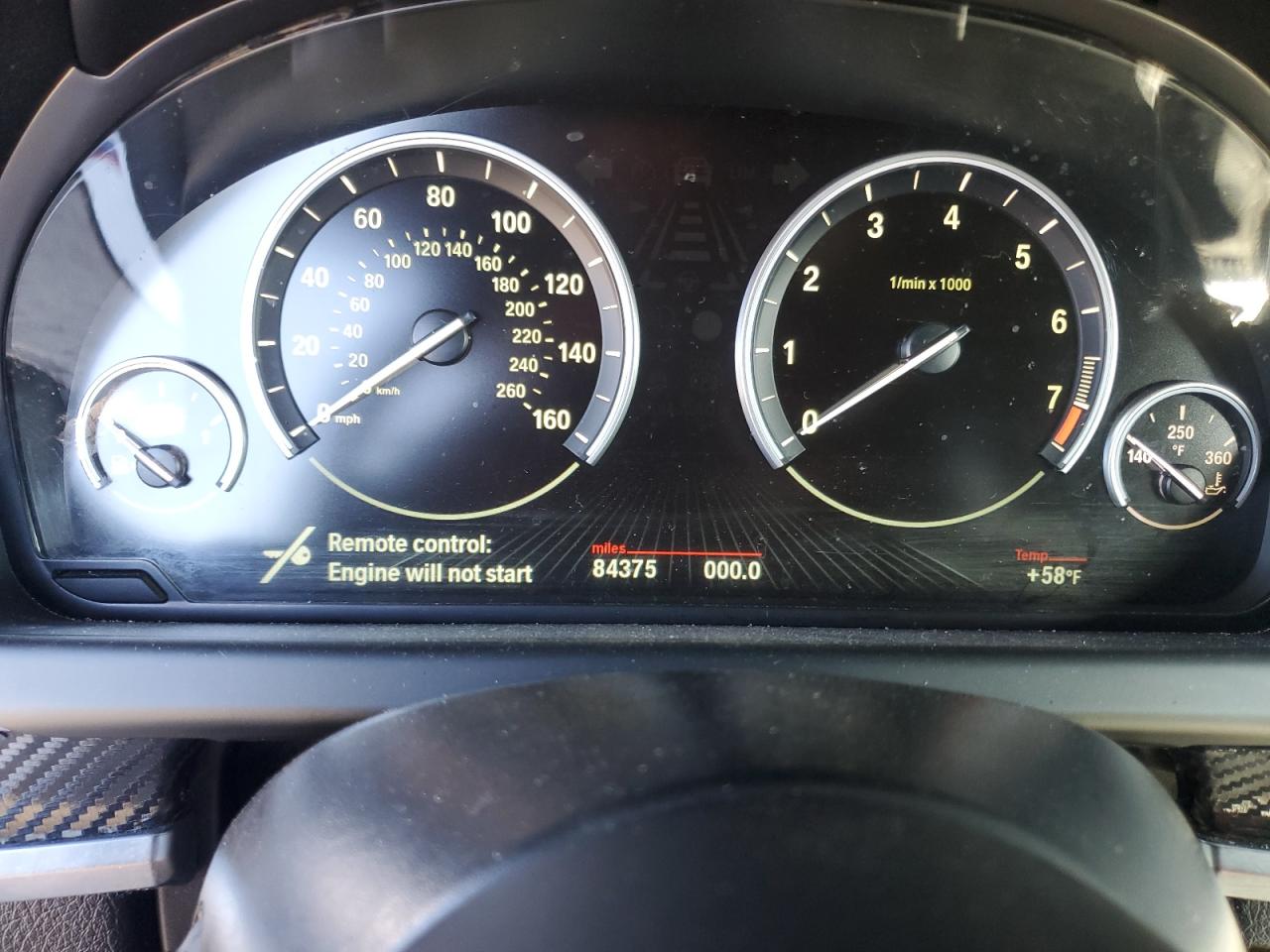 2015 Bmw 650 Xi White vin: WBAYM1C59FD325250