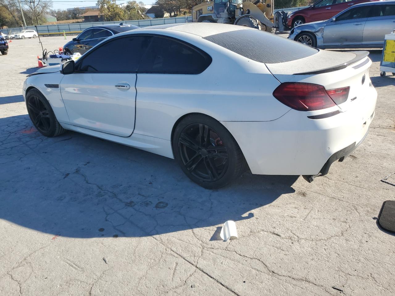 2015 Bmw 650 Xi White vin: WBAYM1C59FD325250