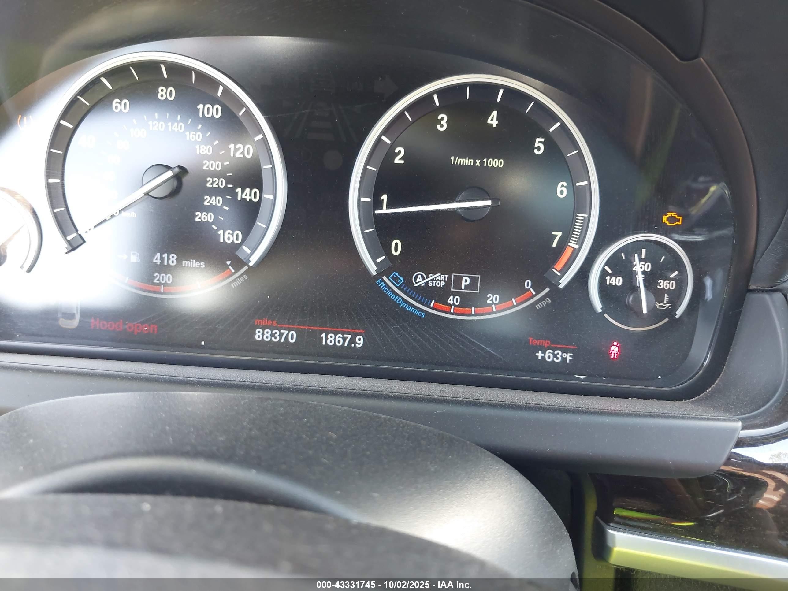 2013 Bmw 650i Xdrive Blue vin: WBAYM1C5XDDZ02350