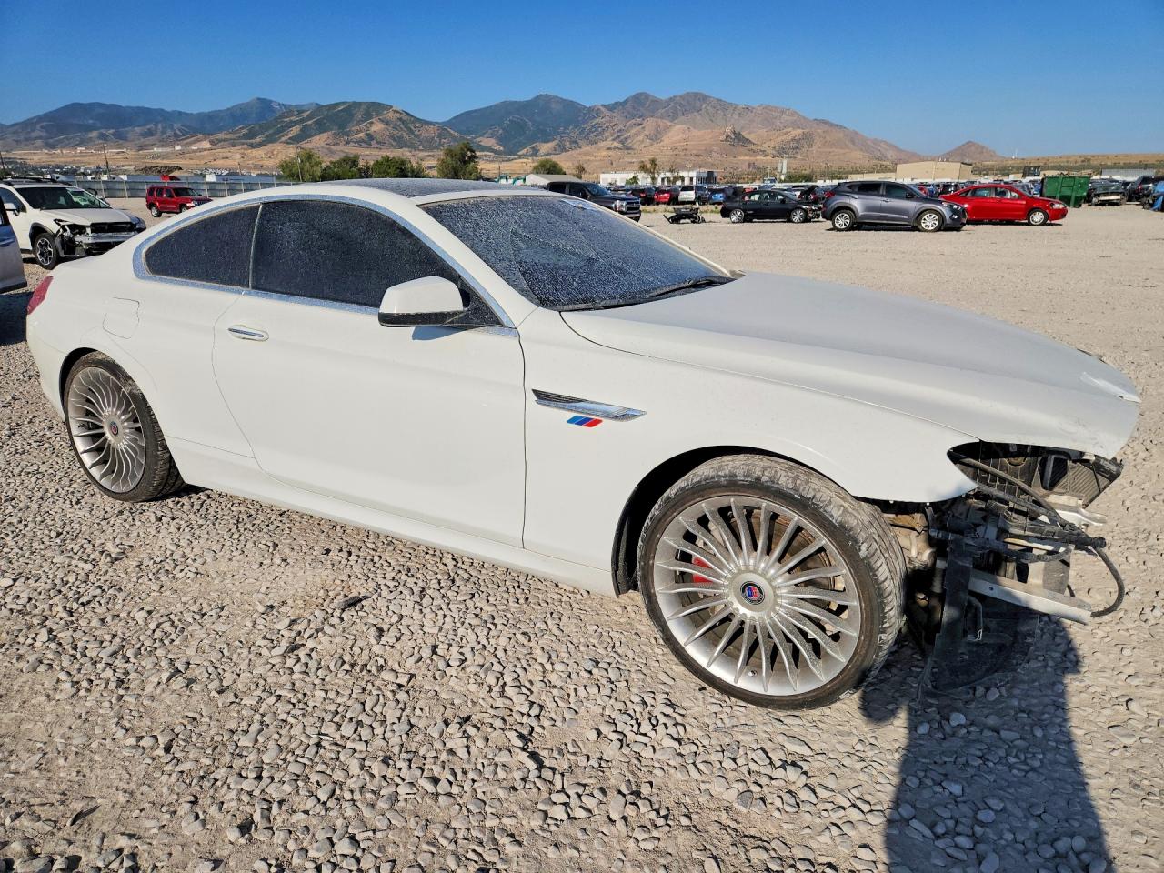 2013 Bmw 650 Xi Белый vin: WBAYM1C5XDDZ02431