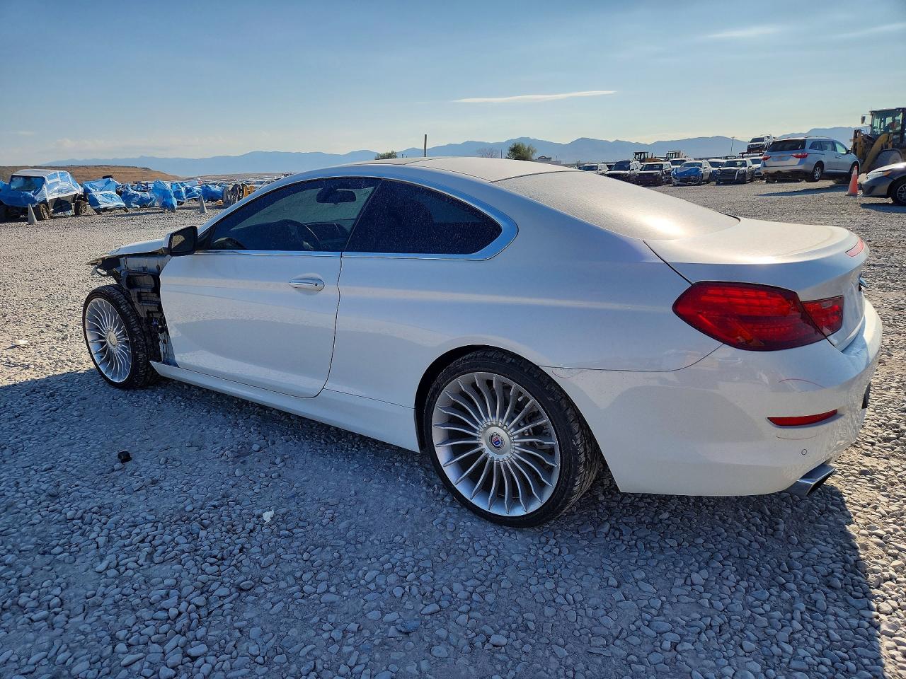2013 Bmw 650 Xi Белый vin: WBAYM1C5XDDZ02431